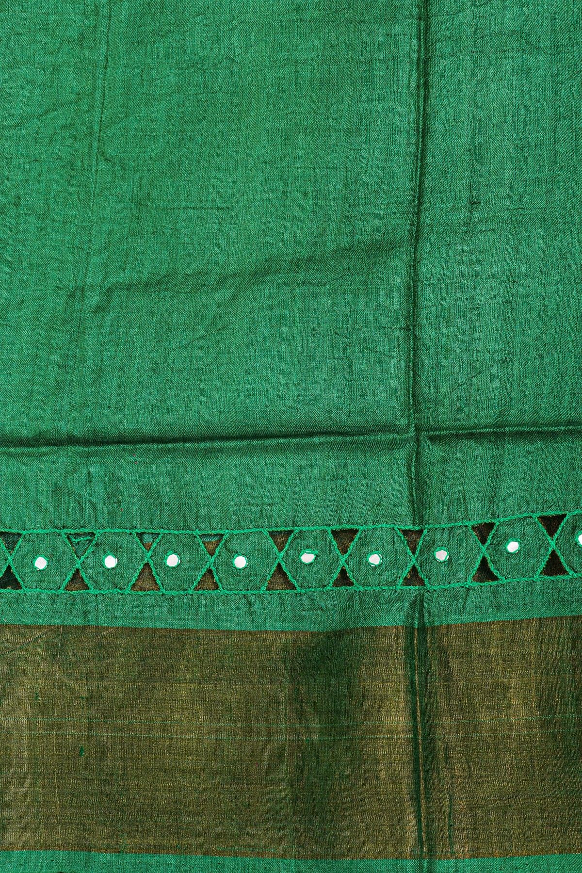 Fancy Tussar Purple Saree