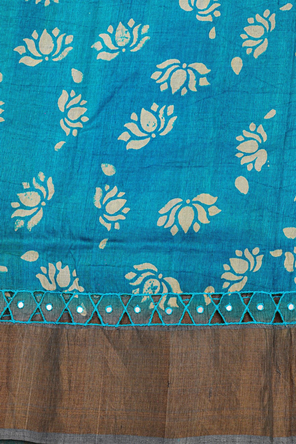 Fancy Tussar Grey Saree