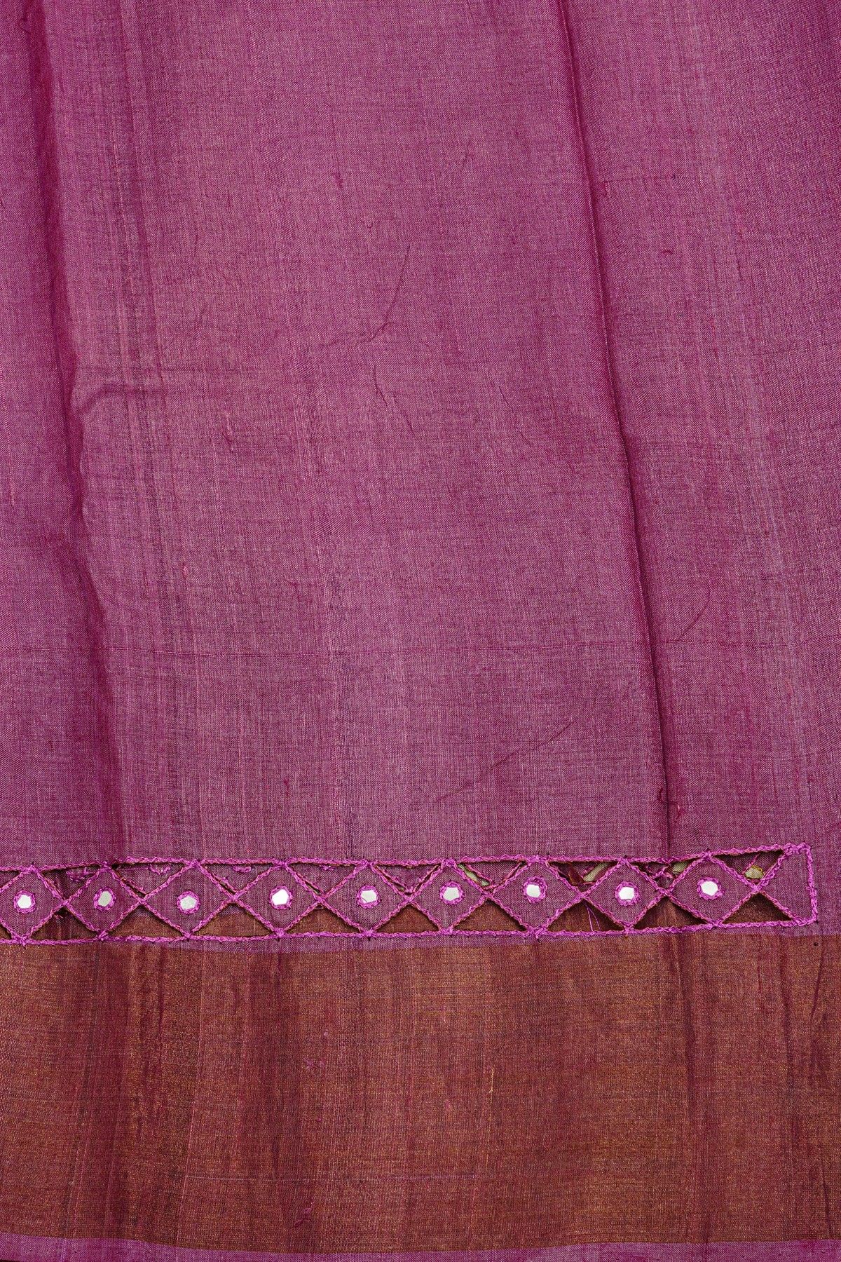 Fancy Tussar Dual Colour Saree