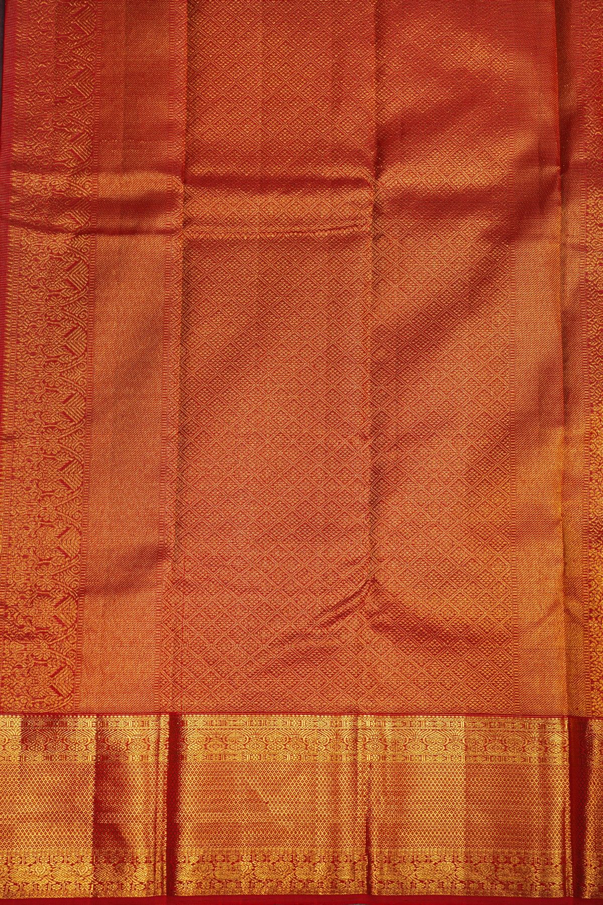 Kancheepuram Silk Red Saree