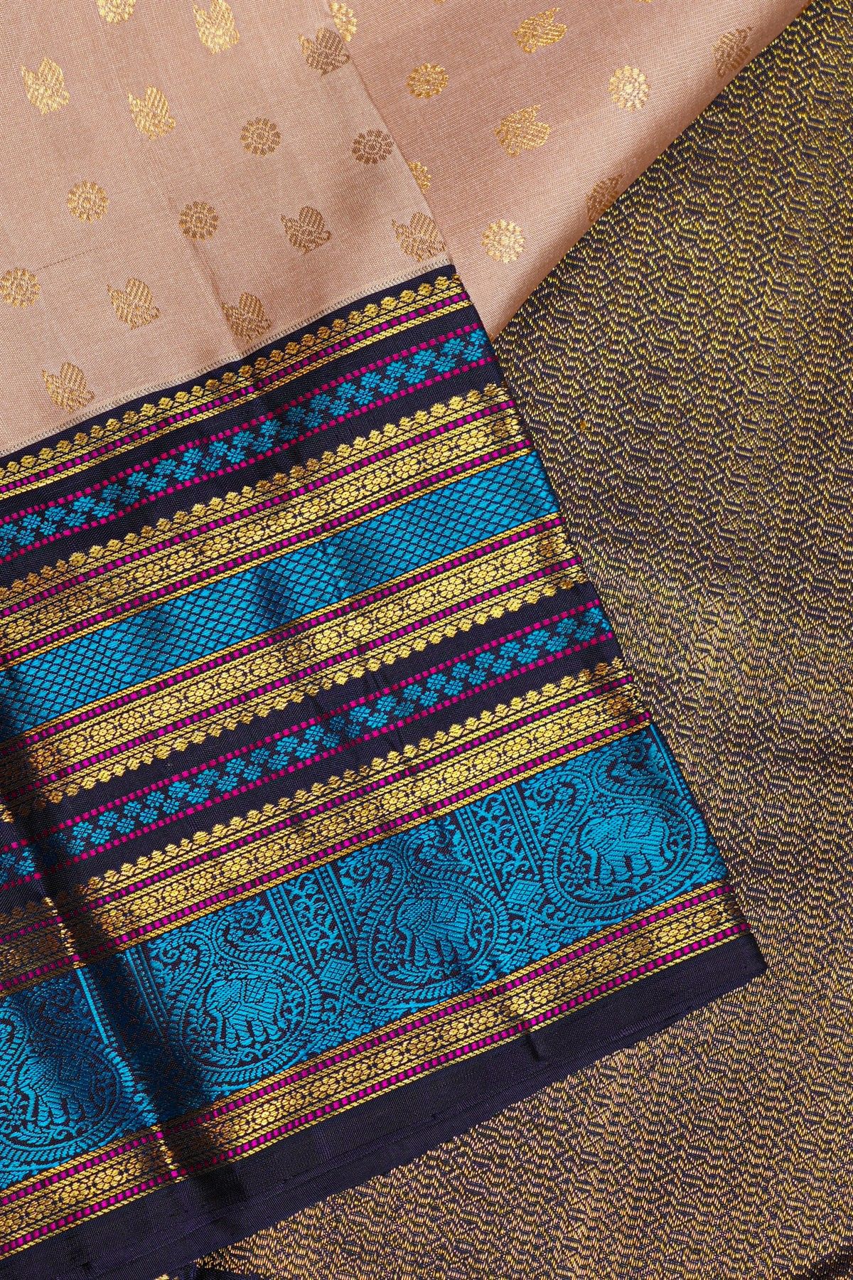 Kancheepuram Silk Light Pink Saree