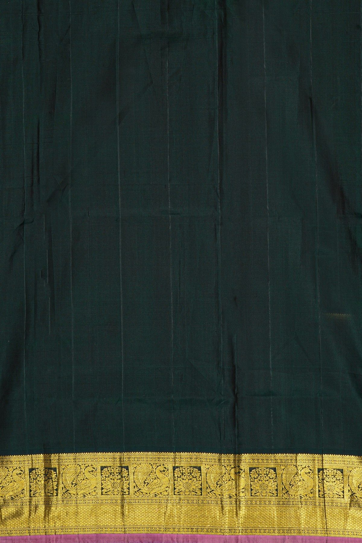 Kalamkari Print Silk Peach Saree