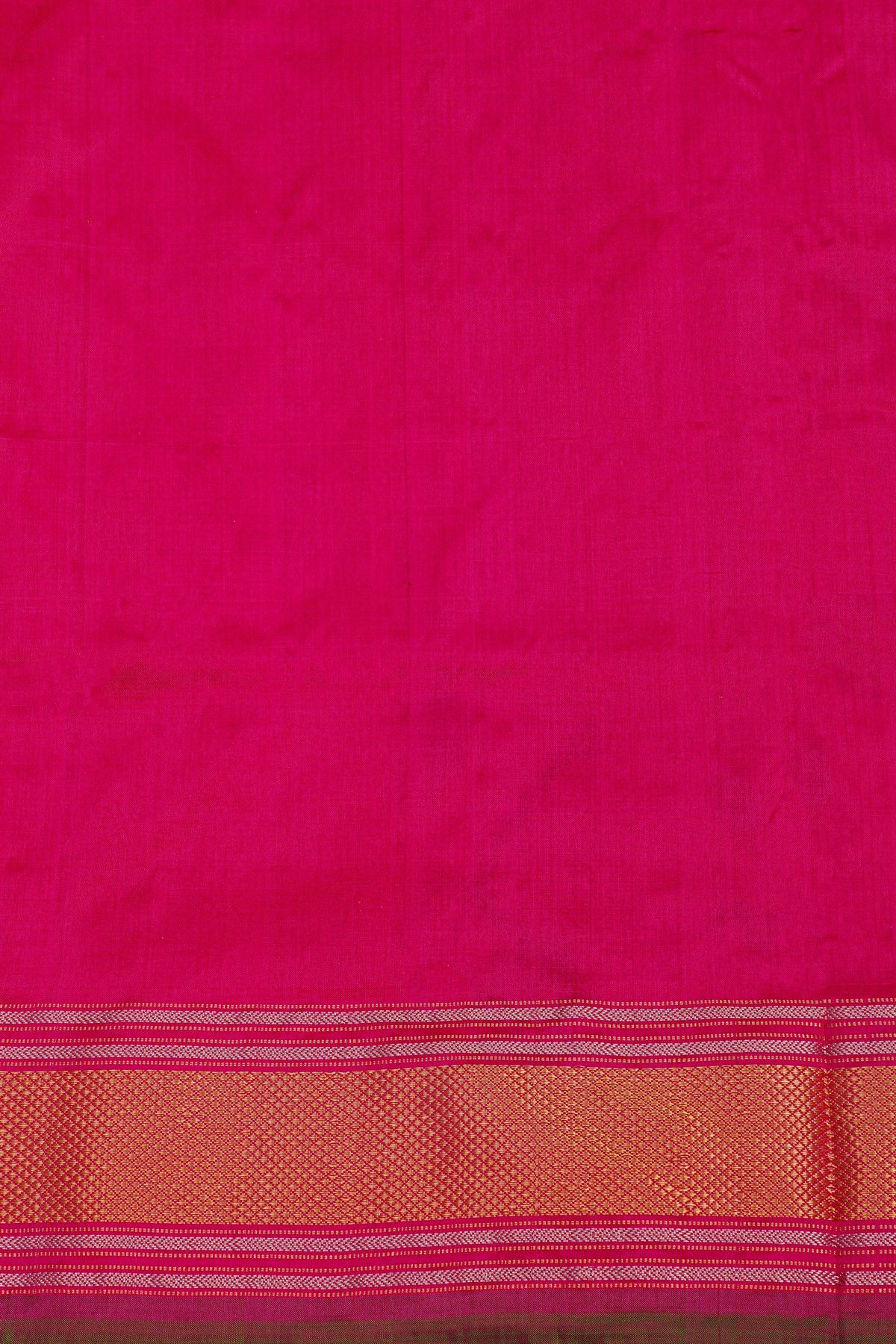 Ikat Silk Off White Saree