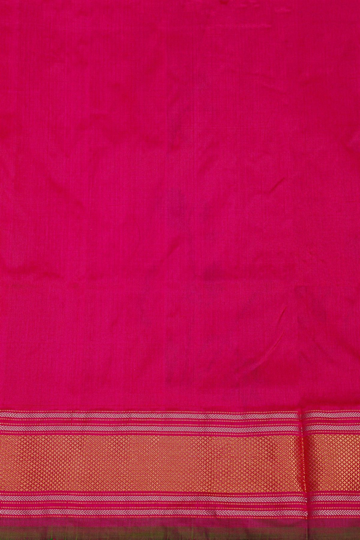 Ikat Silk Off White Saree