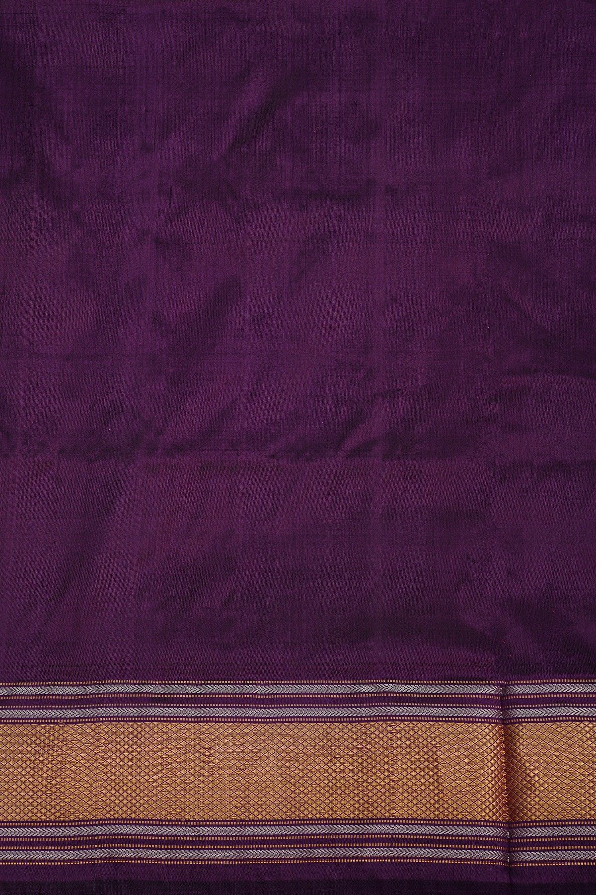 Ikat Silk Lavender Saree