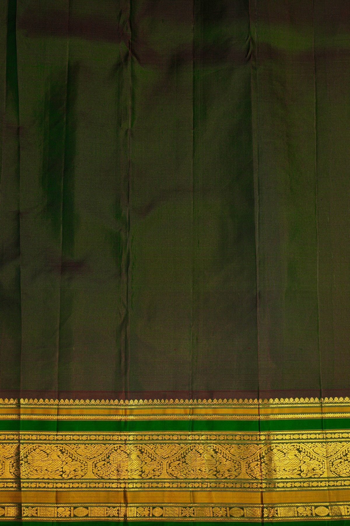 Kancheepuram Silk Cream Saree