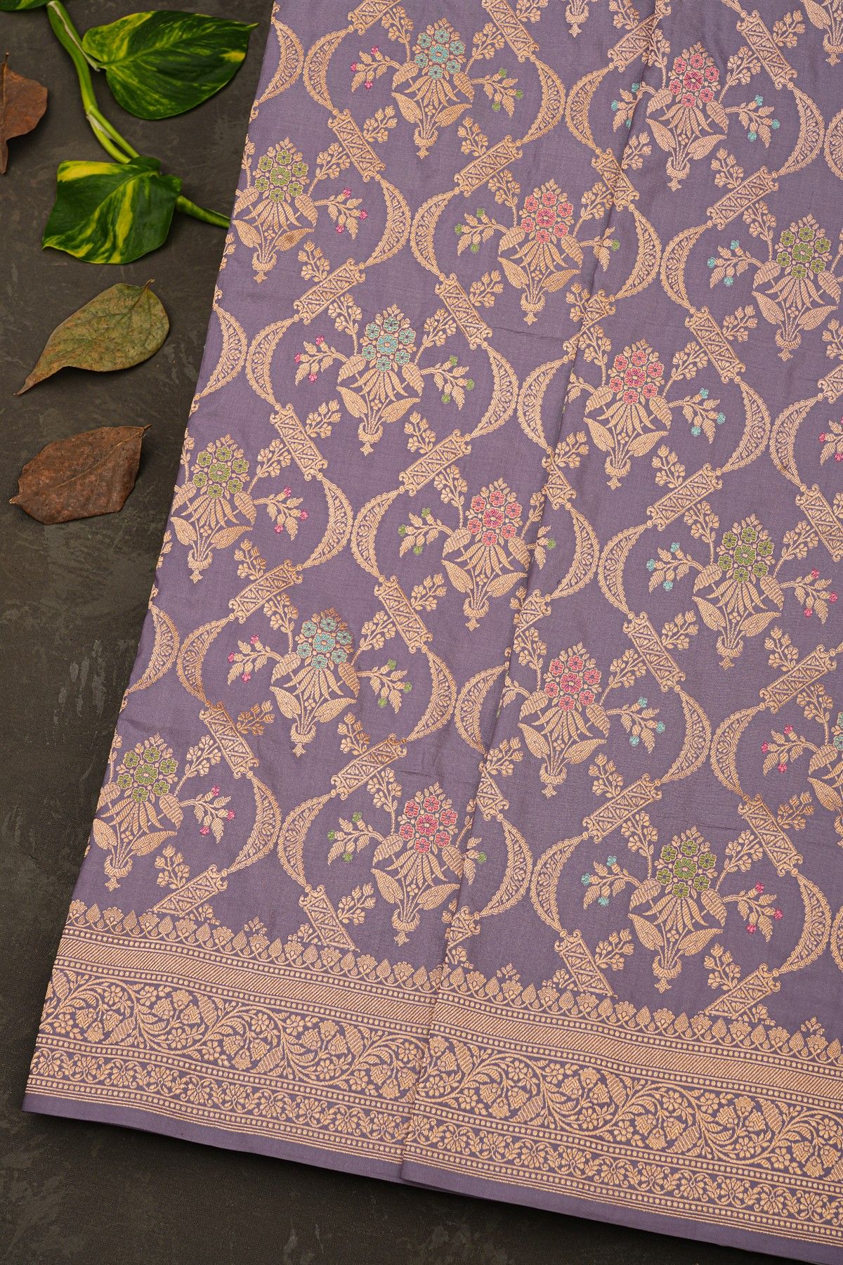 Banarasi Silk Grey Saree