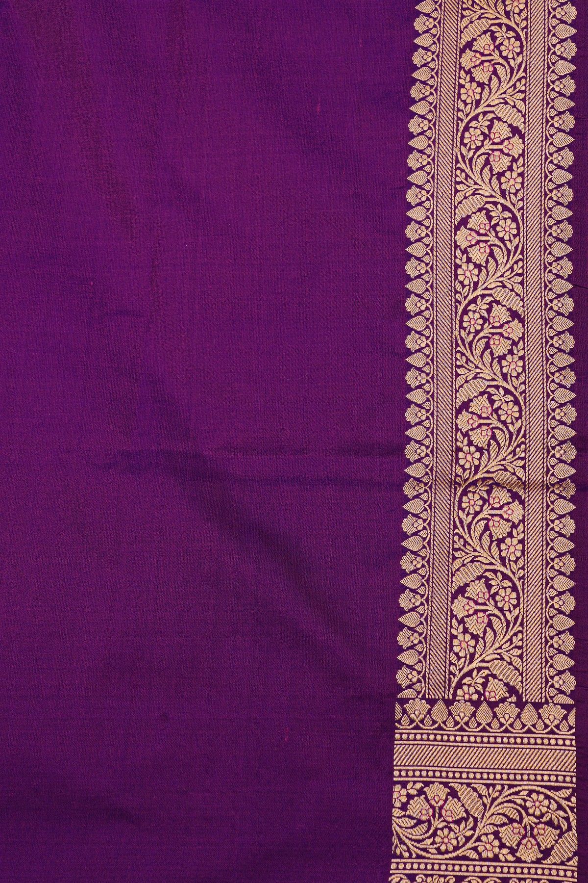 Banarasi Silk Purple Saree