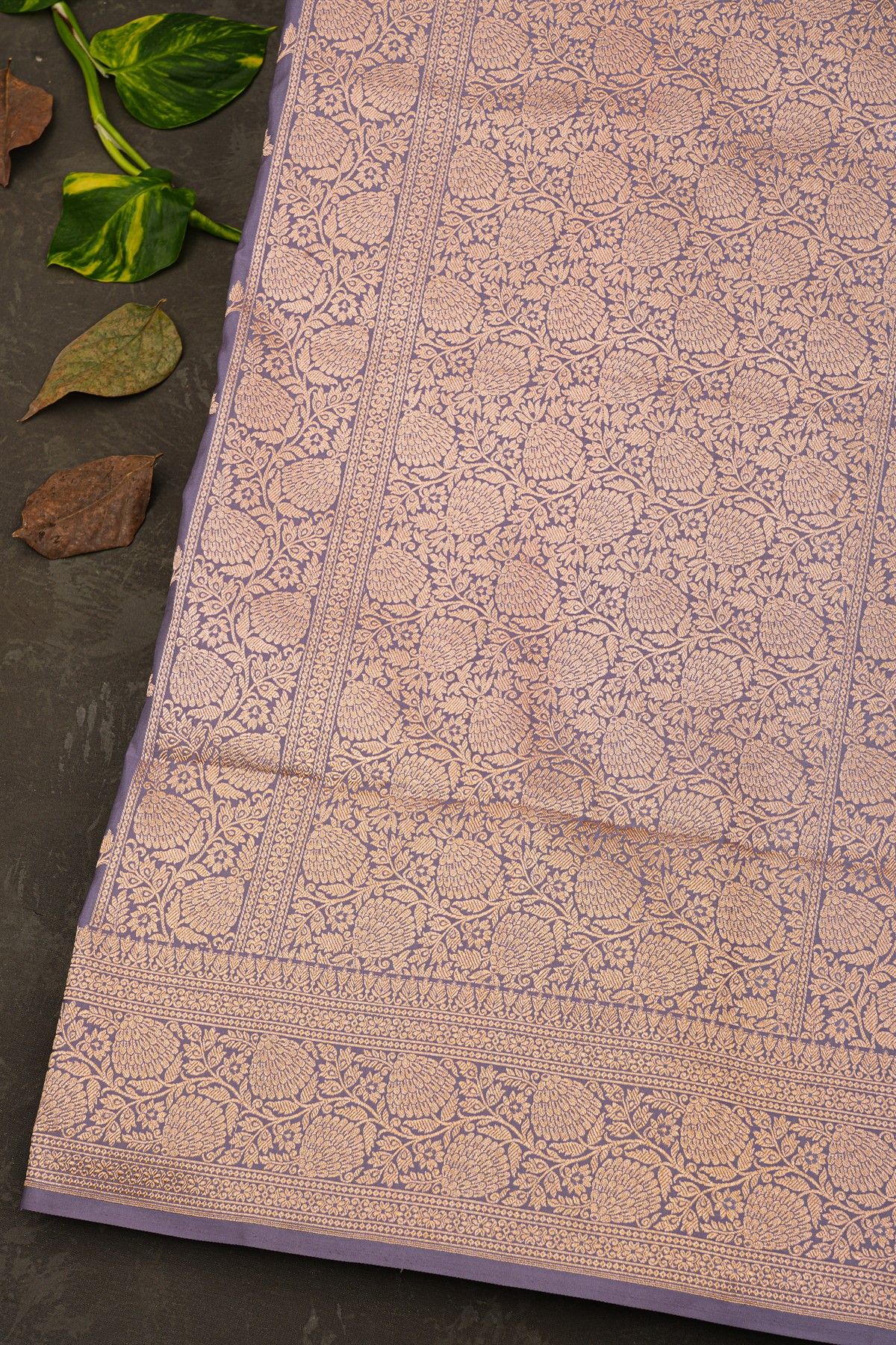 Banarasi Silk Lavender Saree