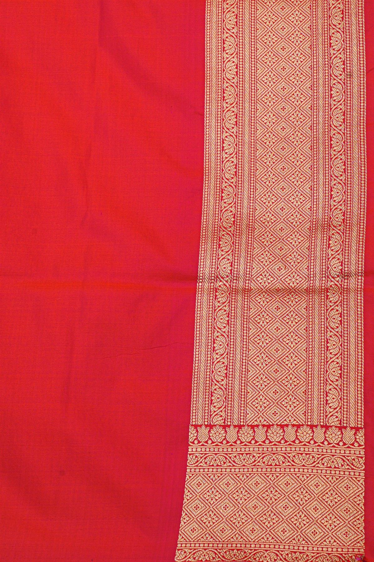 Banarasi Silk Red Saree