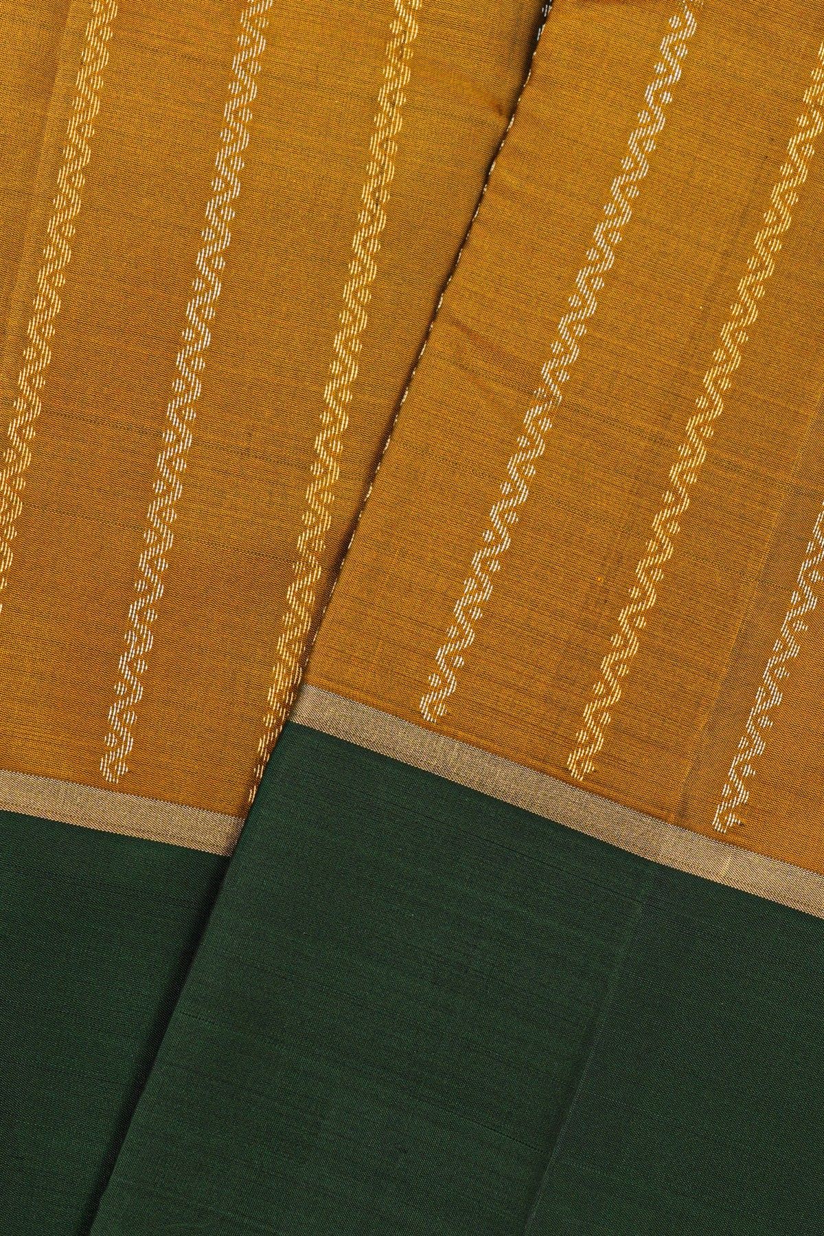 Coimbatore Soft Silk Mustard Saree