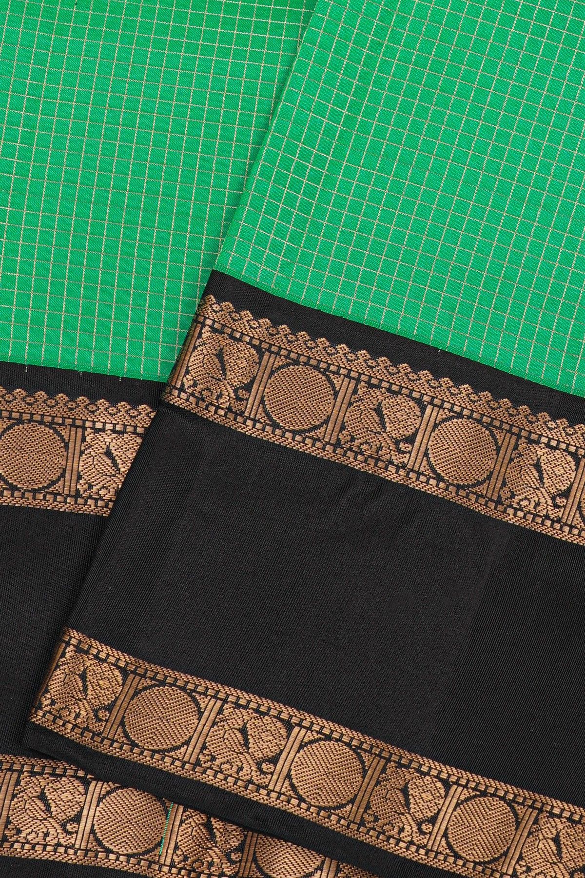Coimbatore Soft Silk Sea Green Saree