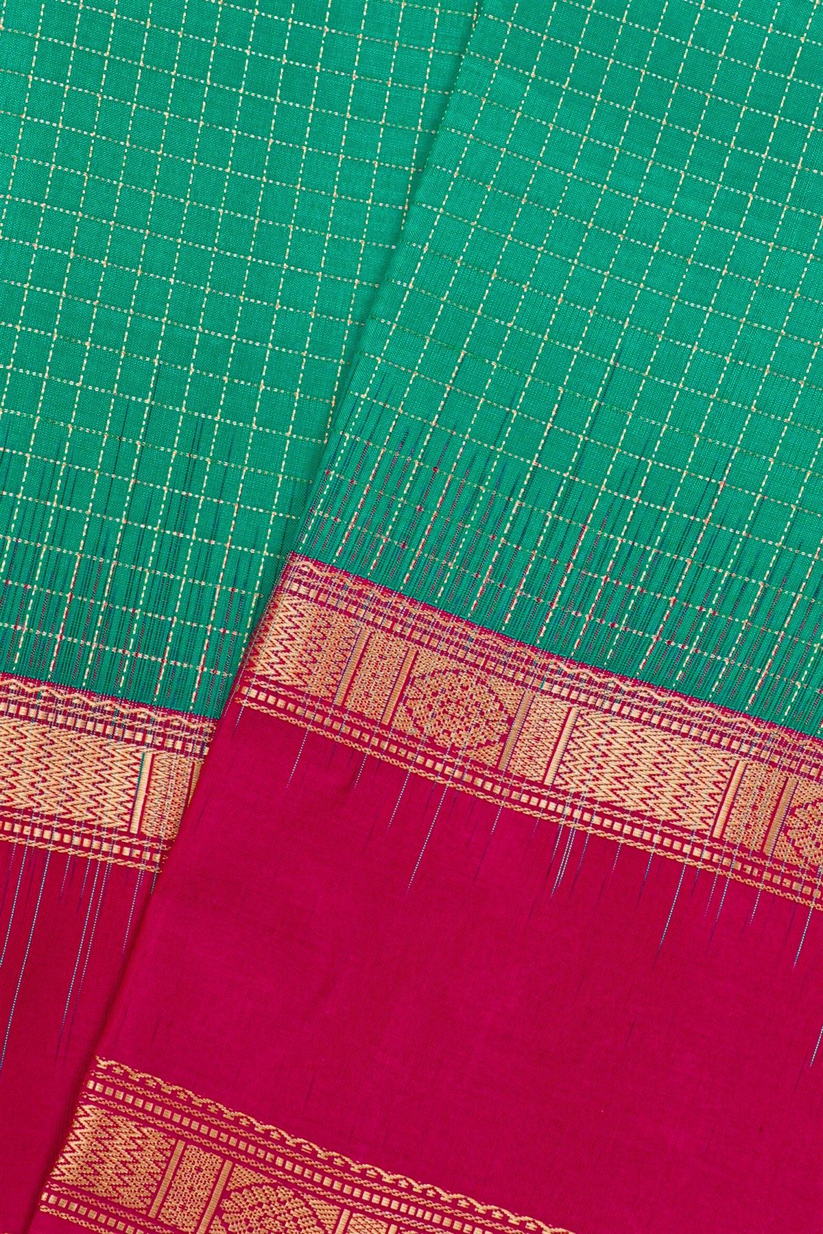 Coimbatore Soft Silk Rama Green Saree