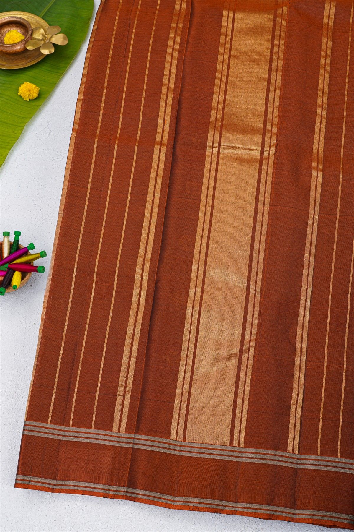 Coimbatore Soft Silk Navy Blue Saree