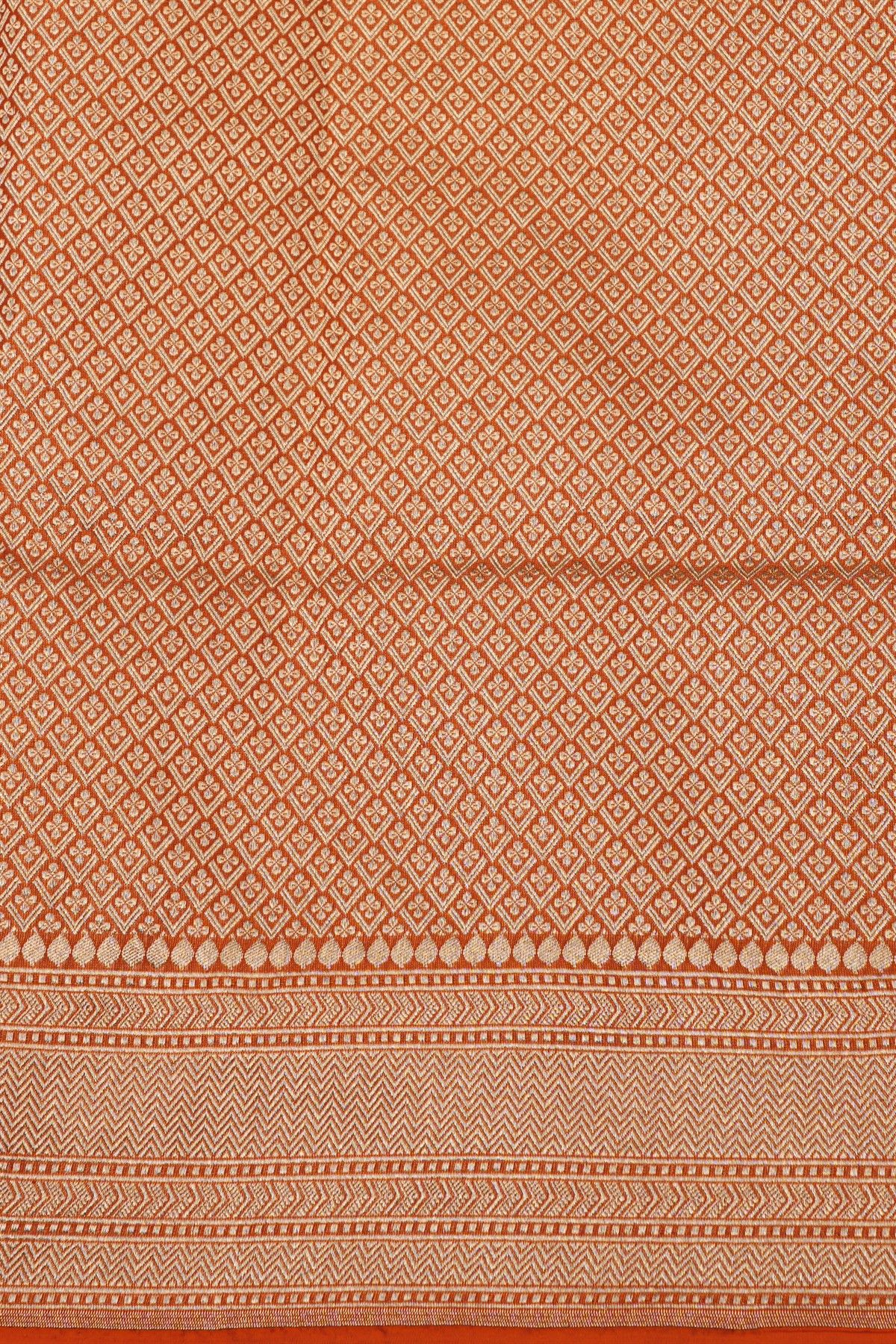 Banarasi Silk Red Saree