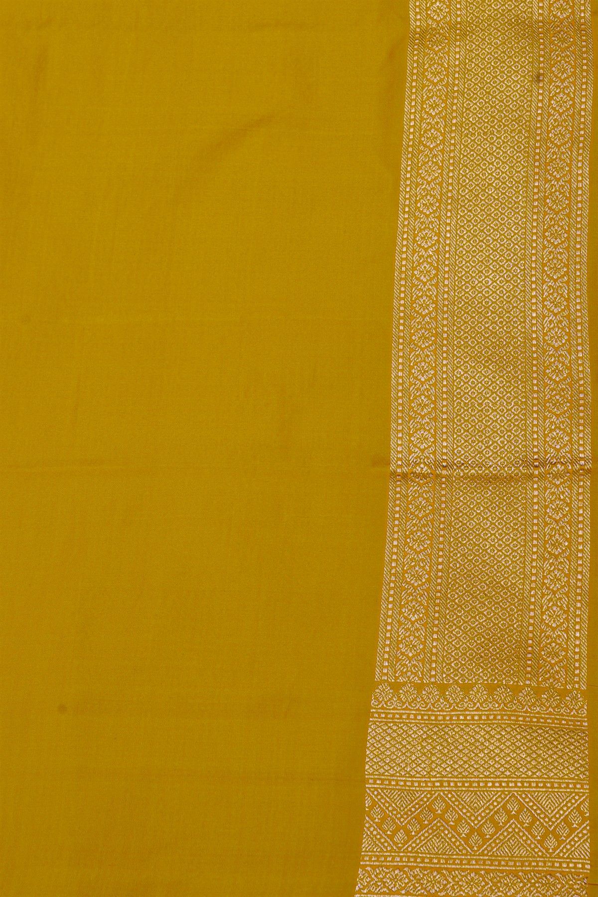 Banarasi Silk Mustard Saree