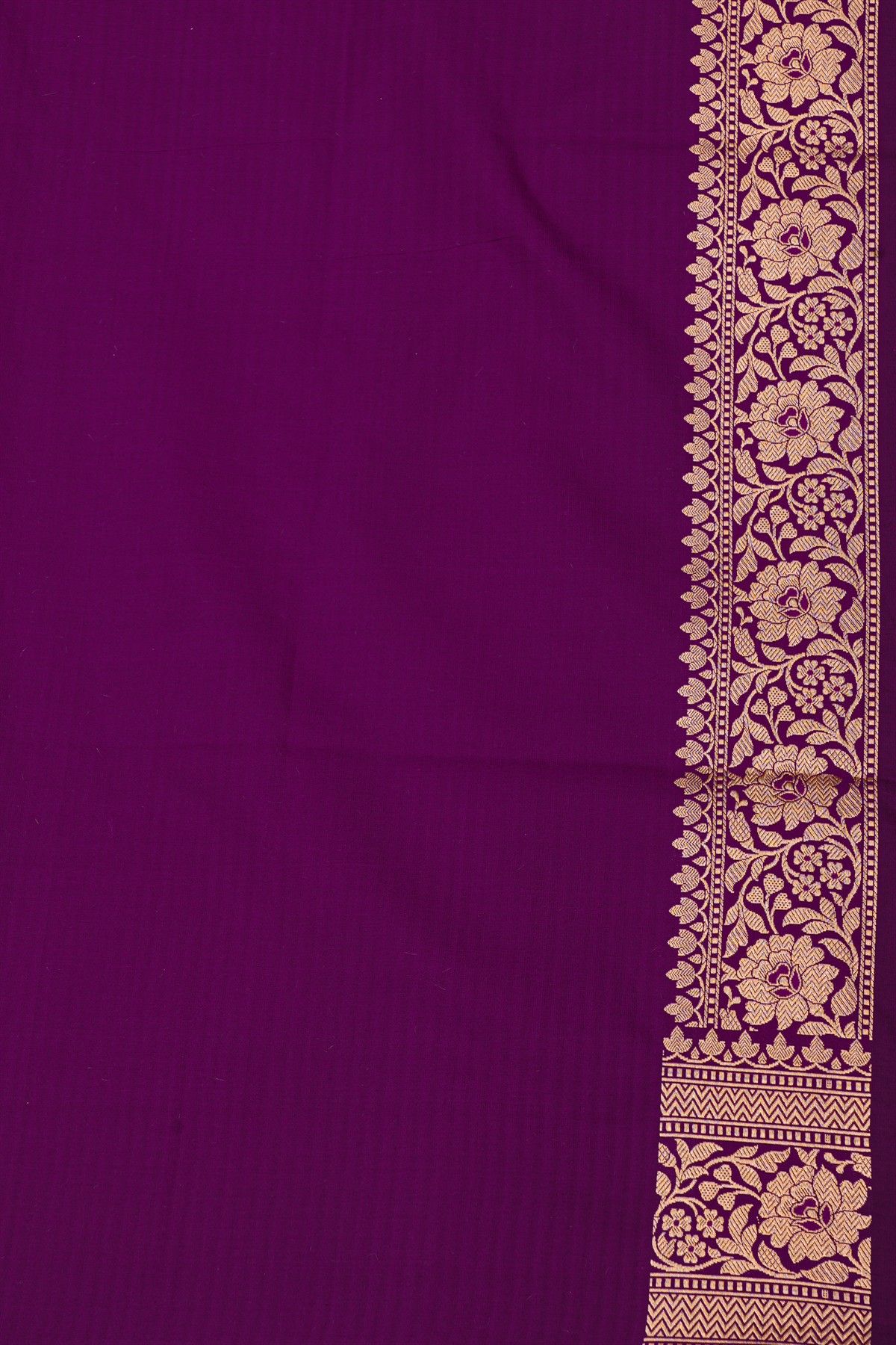 Banarasi Silk Purple Saree