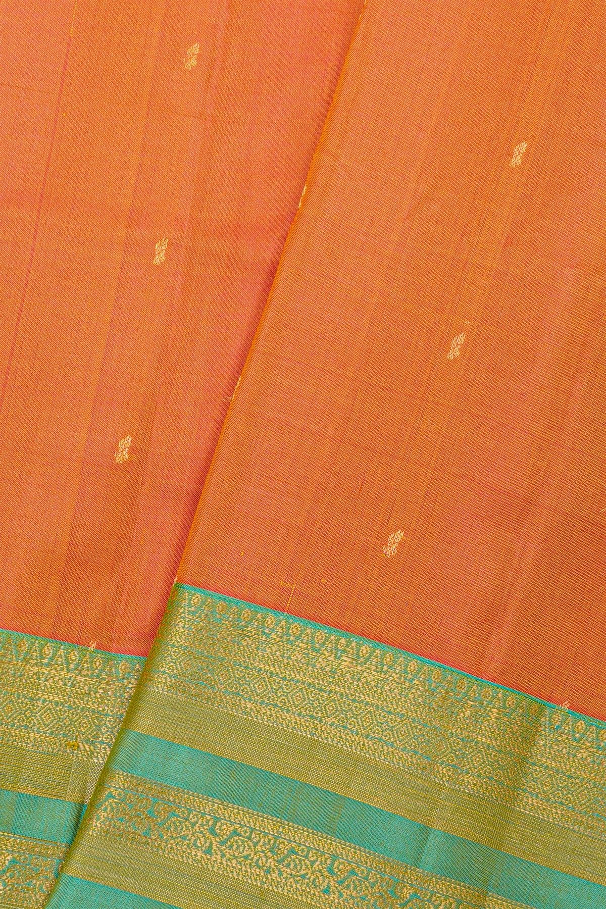 Coimbatore Soft Silk Peach Saree