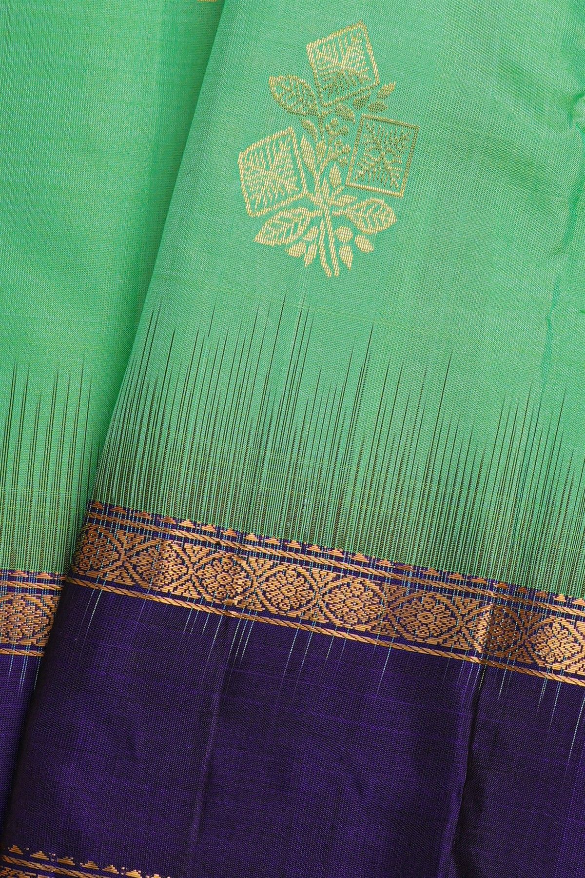 Coimbatore Soft Silk Sea Green Saree