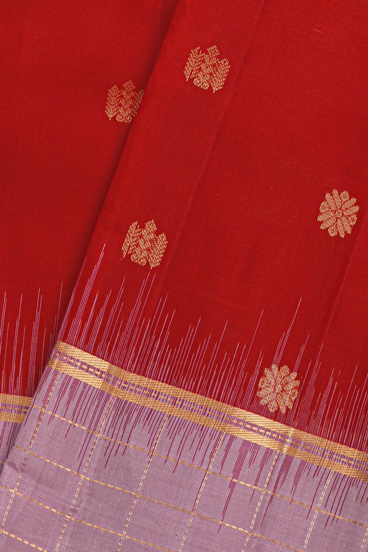 Coimbatore Soft Silk Maroon Saree