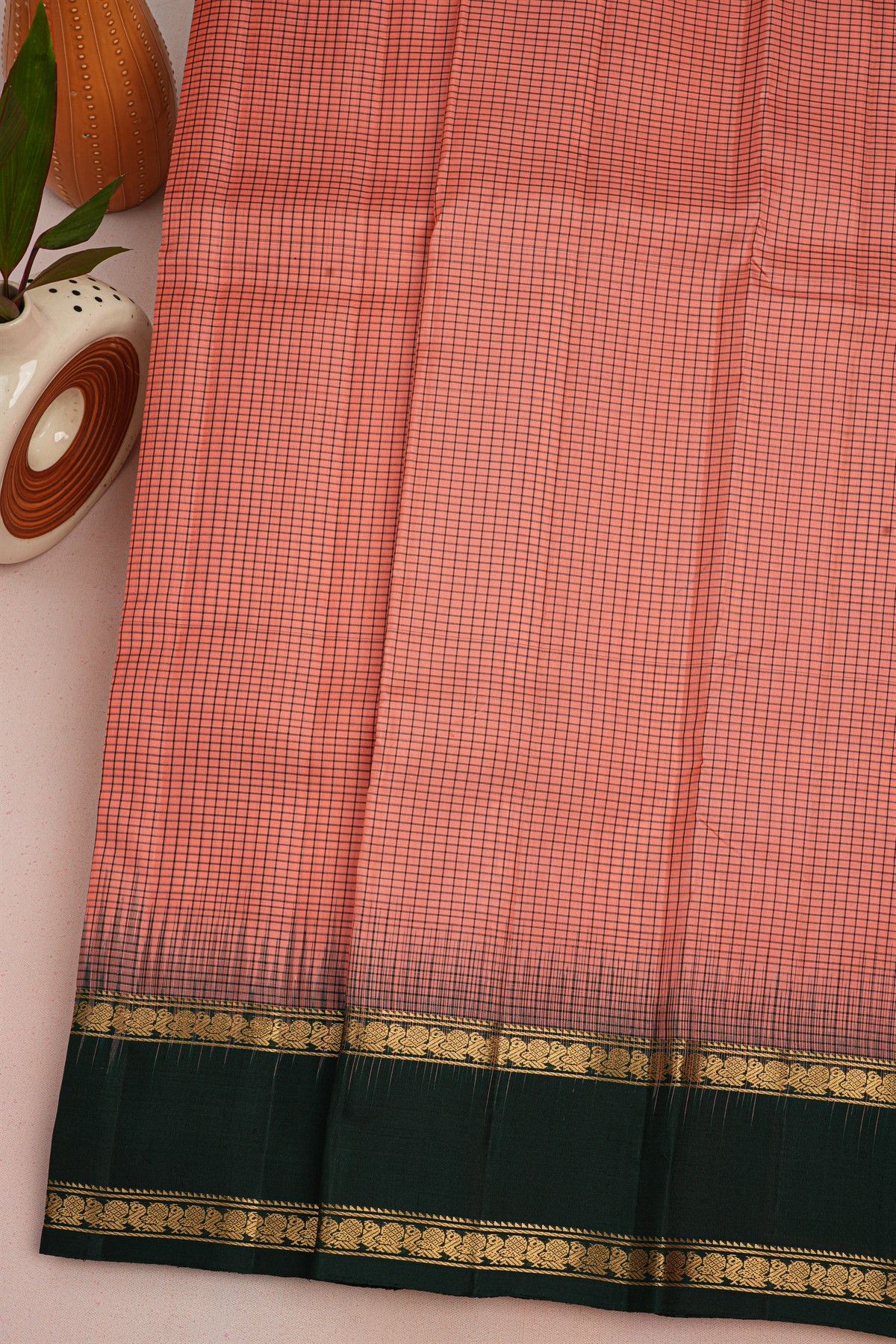 Coimbatore Soft Silk Pink Saree