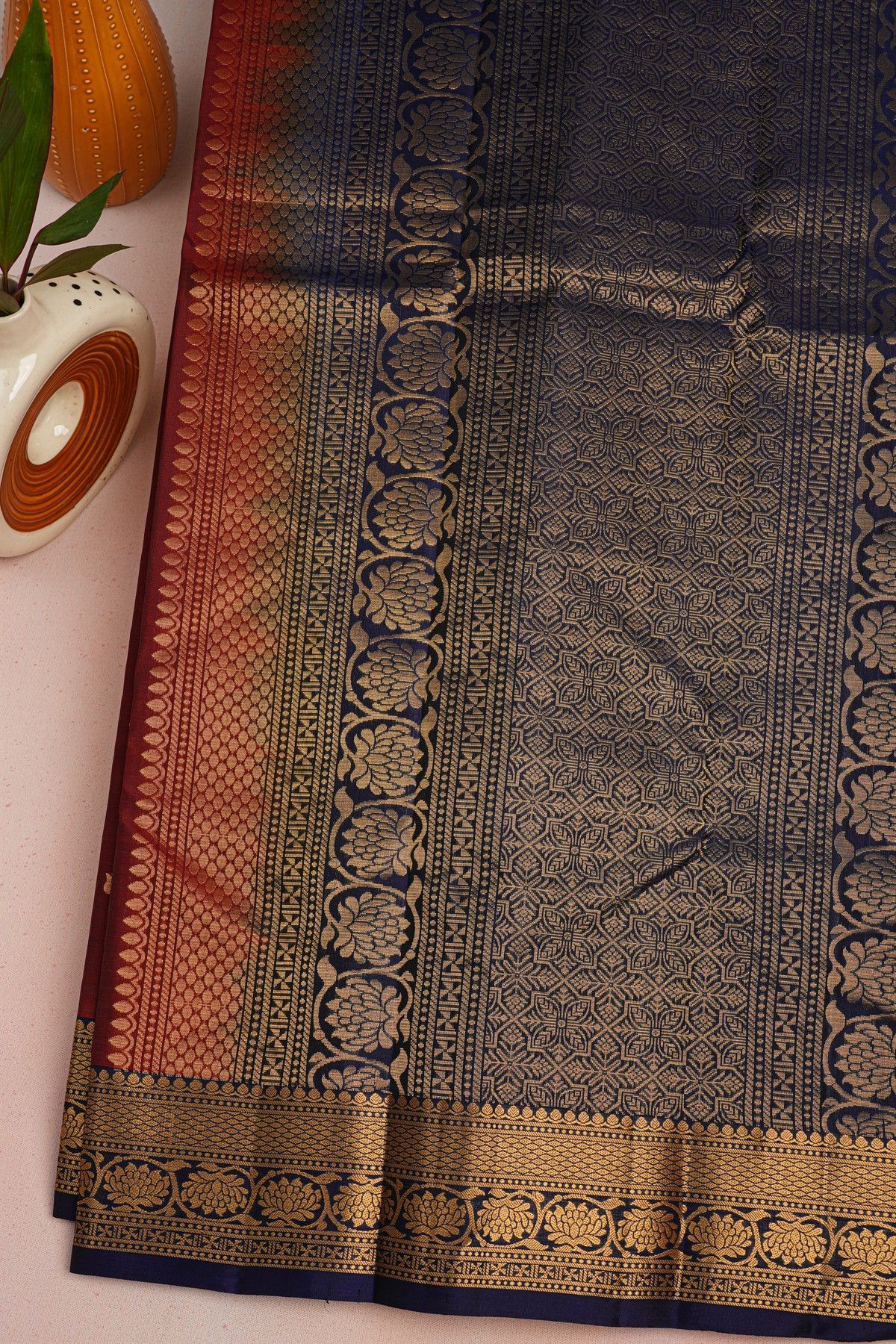 Coimbatore Soft Silk Maroon Saree