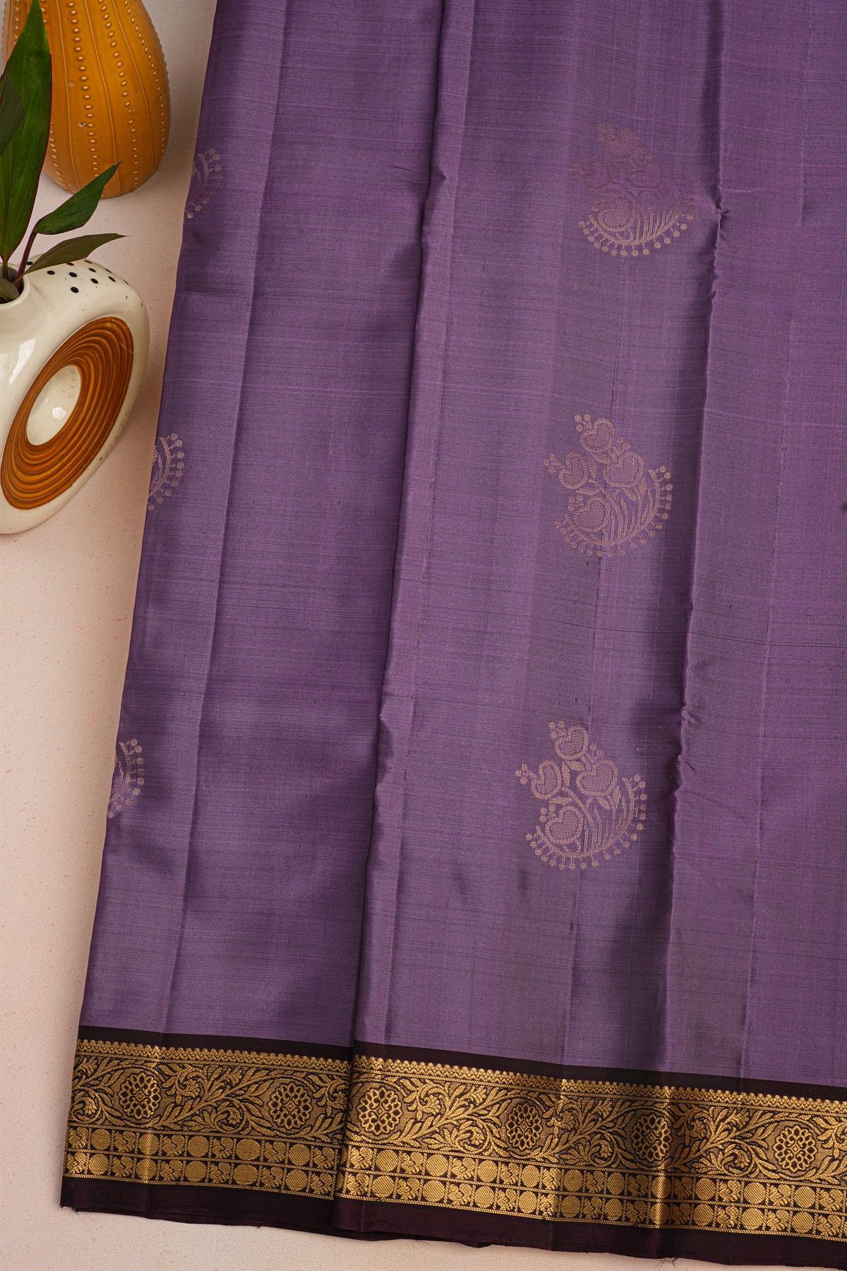 Coimbatore Soft Silk Purple Saree