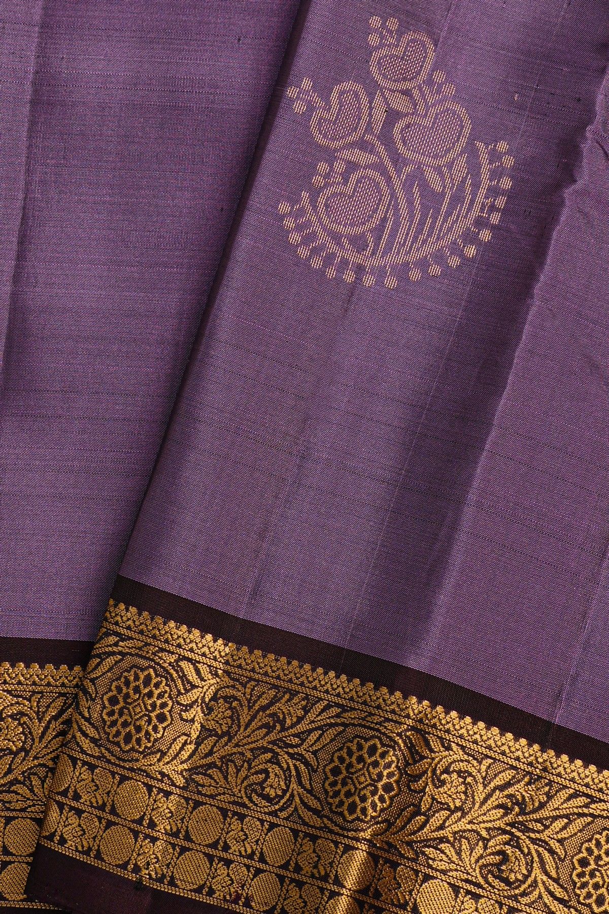 Coimbatore Soft Silk Purple Saree