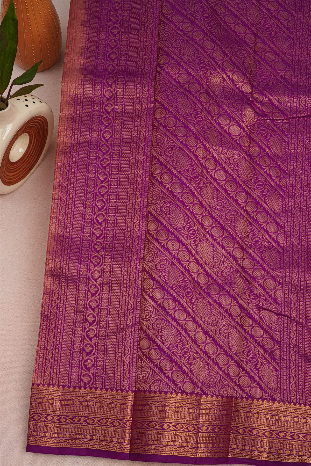 Coimbatore Soft Silk Onion Pink Saree