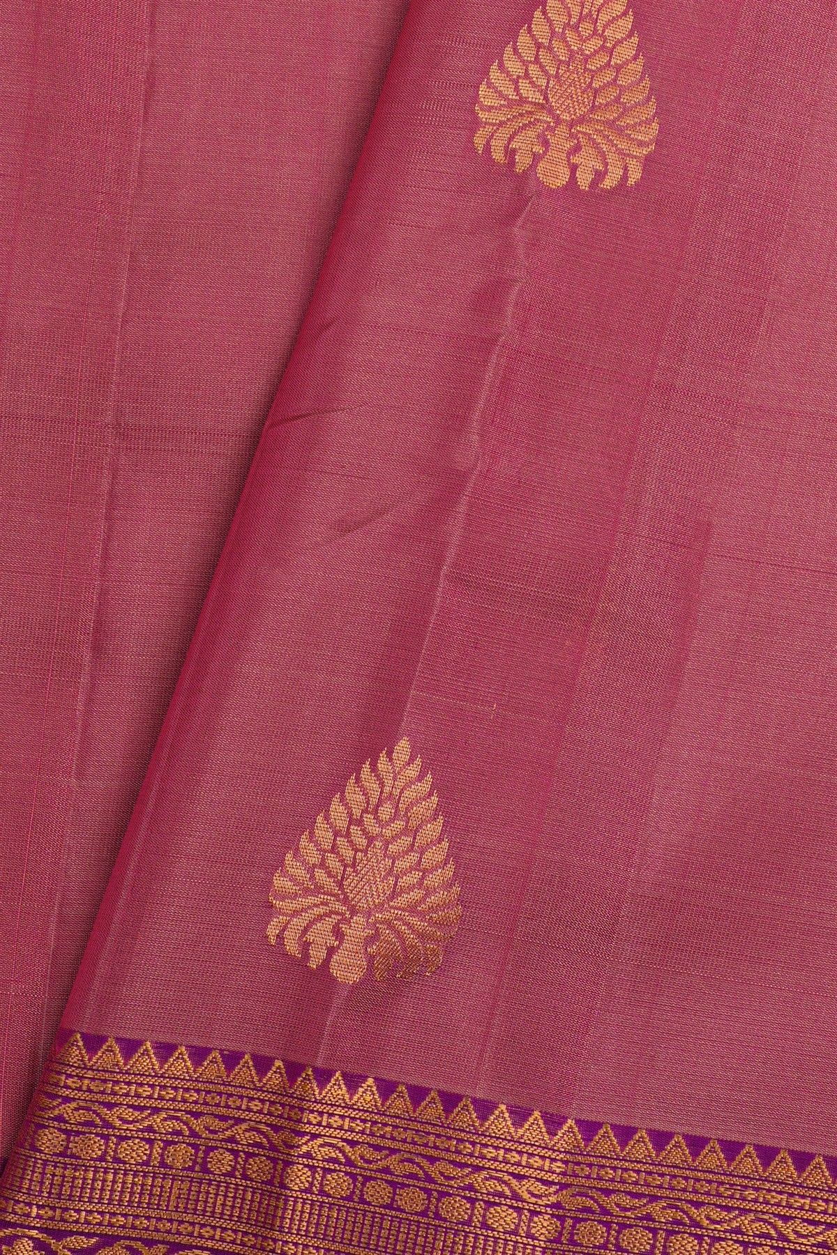 Coimbatore Soft Silk Onion Pink Saree