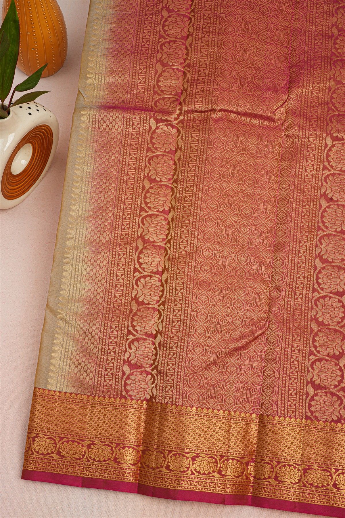 Coimbatore Soft Silk Dual Colour Saree