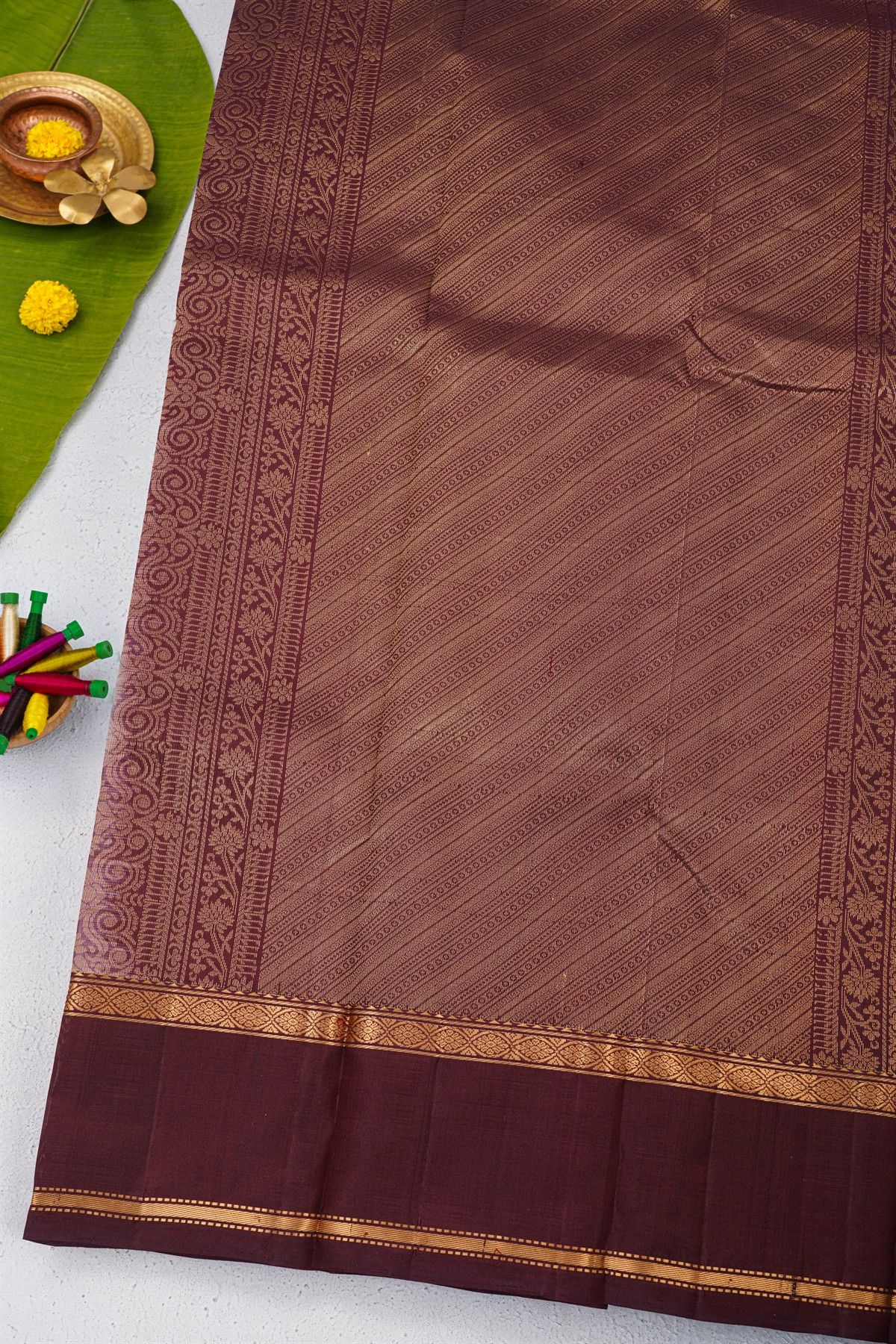 Coimbatore Soft Silk Lavender Saree