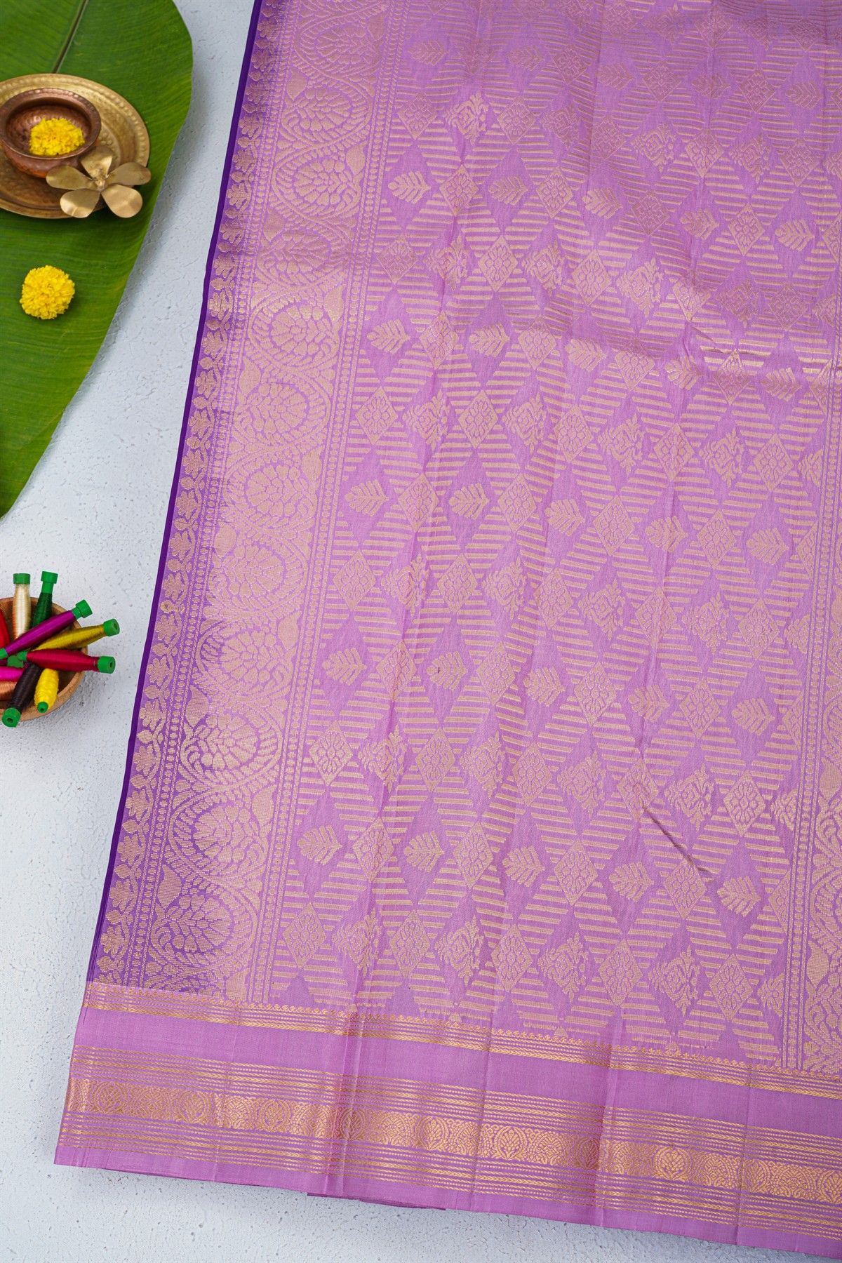 Coimbatore Soft Silk Navy Blue Saree
