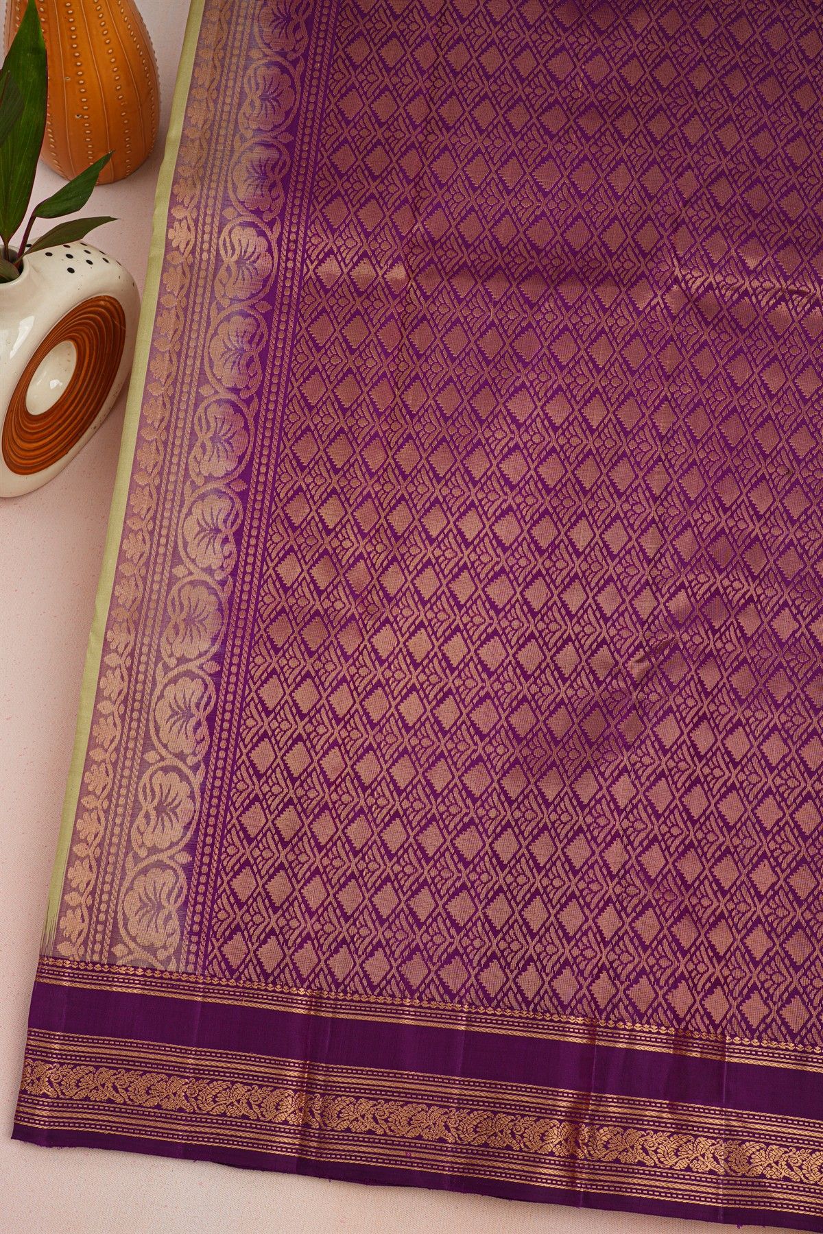 Coimbatore Soft Silk Pista Green Saree