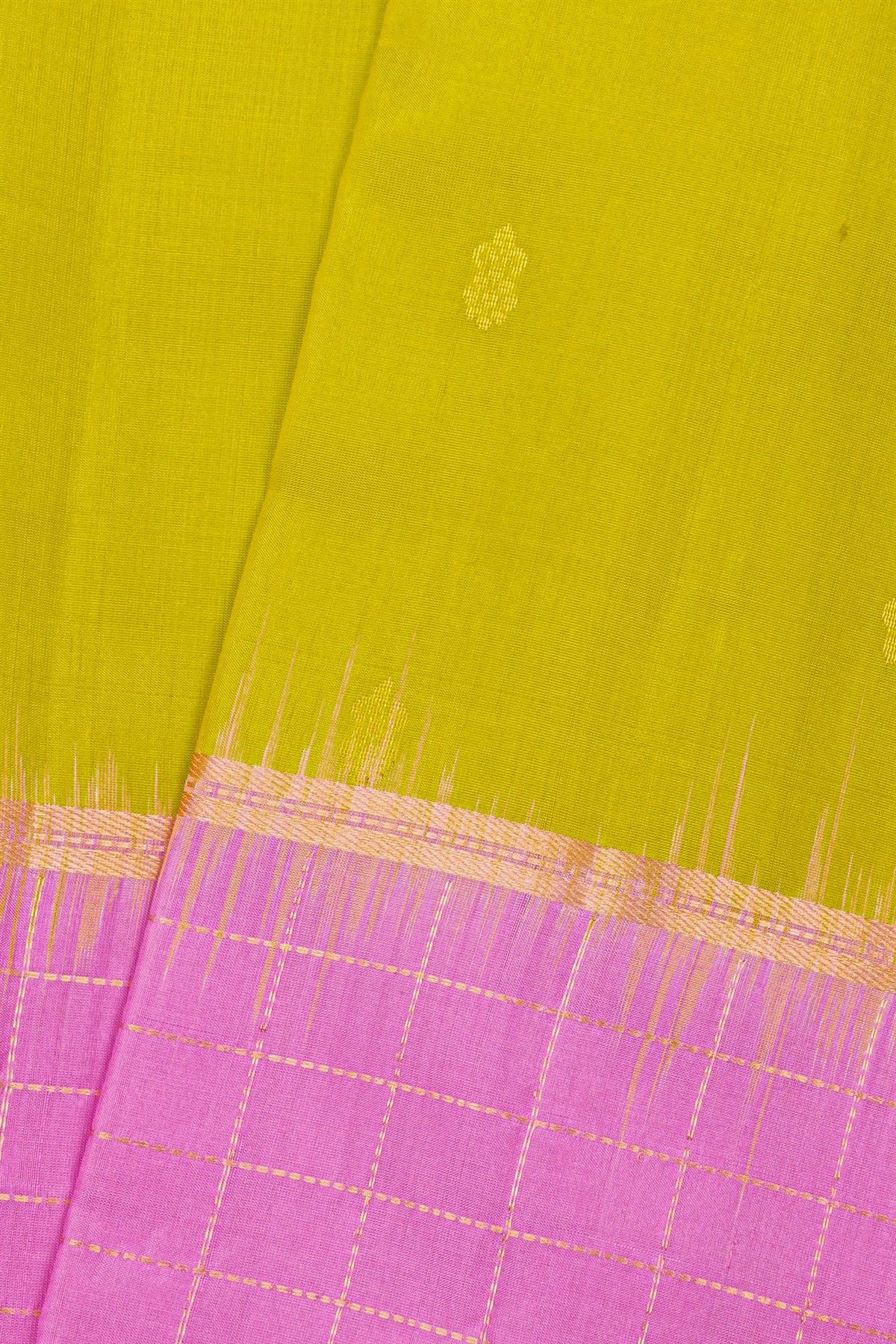 Coimbatore Soft Silk Parrot Green Saree