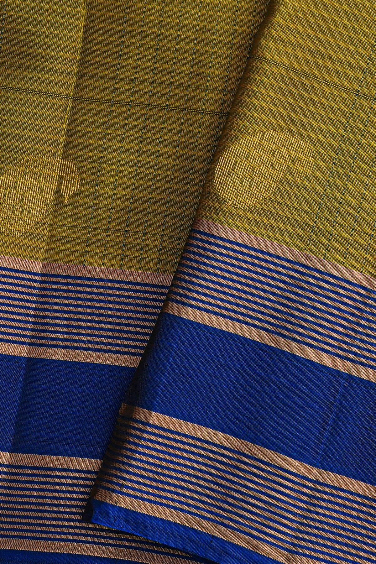 Coimbatore Soft Silk Mehendi Green Saree