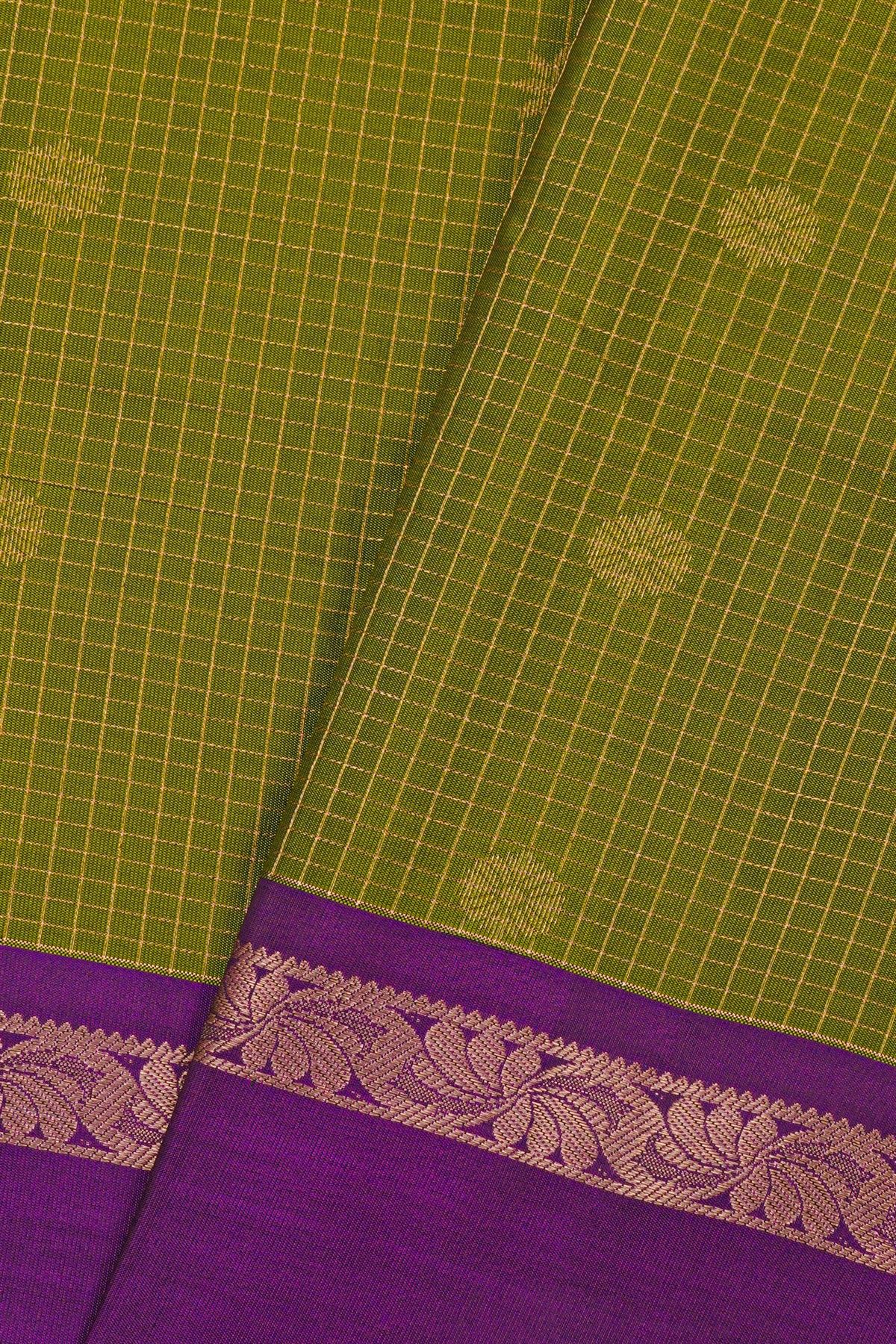 Coimbatore Soft Silk Mehendi Green Saree