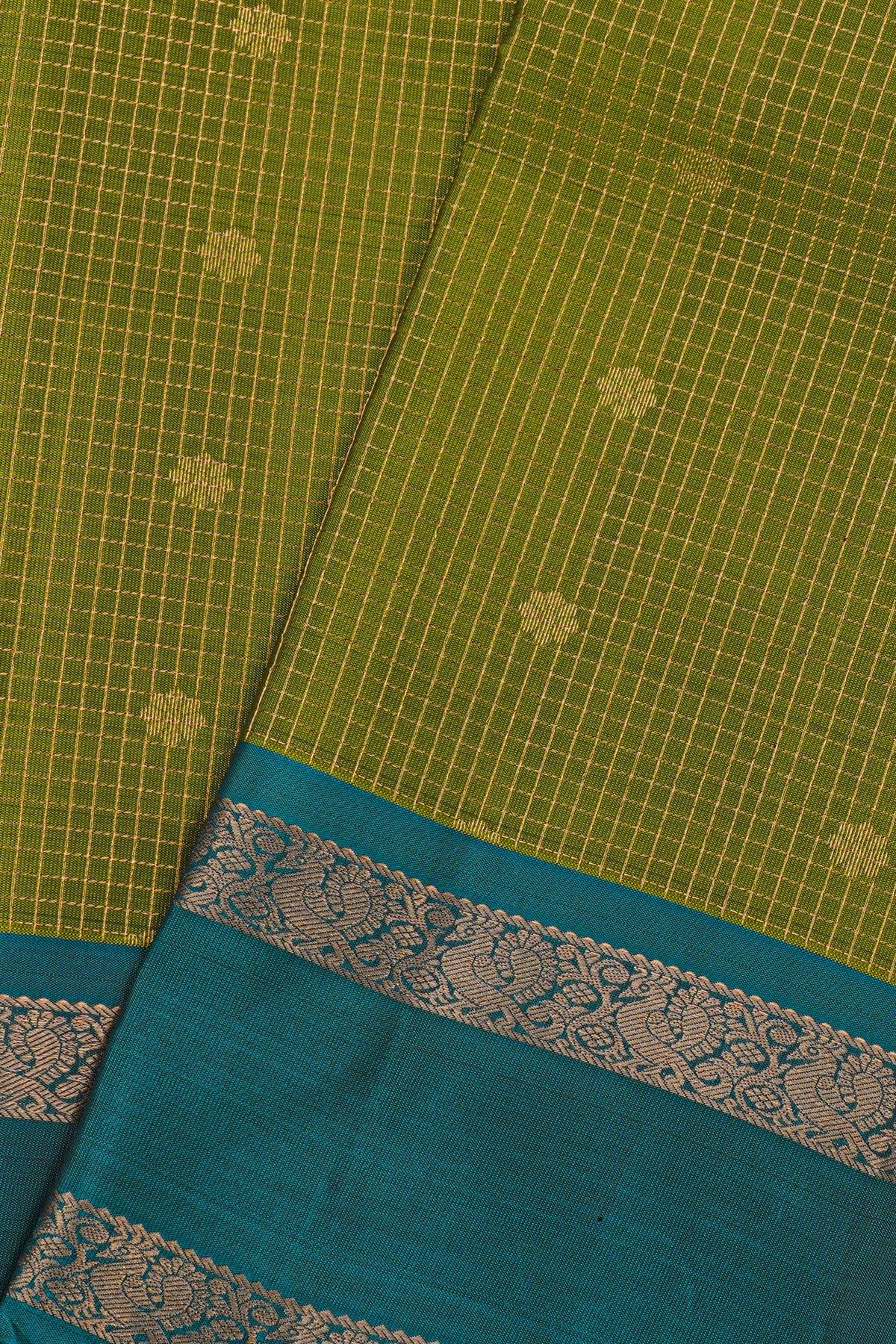 Coimbatore Soft Silk Mehendi Green Saree