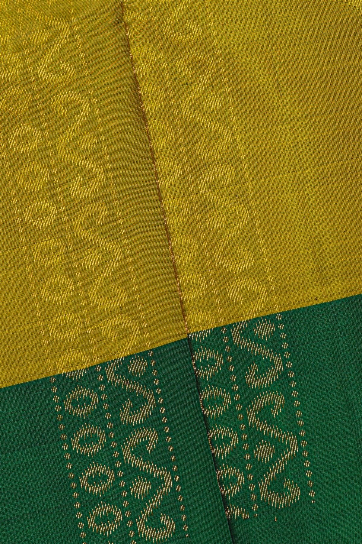Coimbatore Soft Silk Mehendi Green Saree