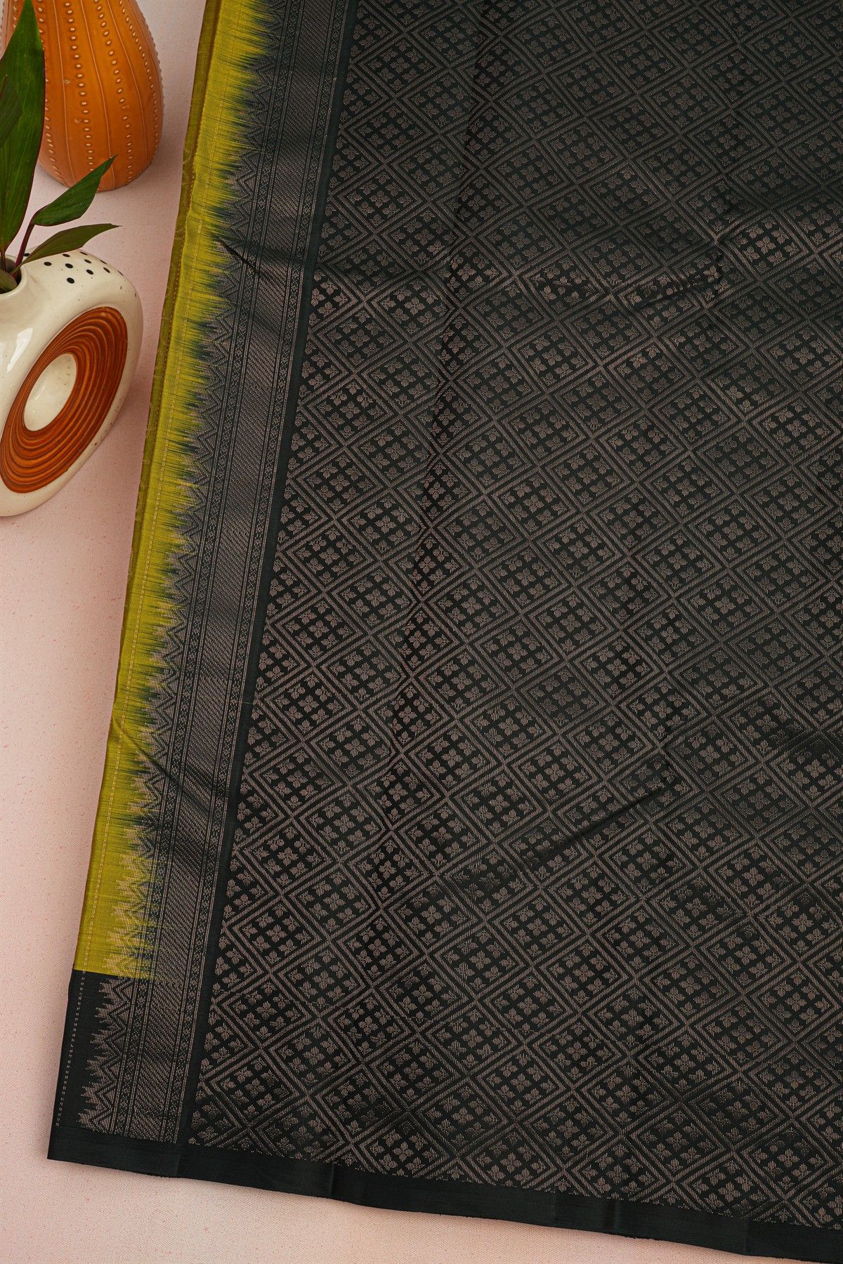 Coimbatore Soft Silk Mehendi Green Saree