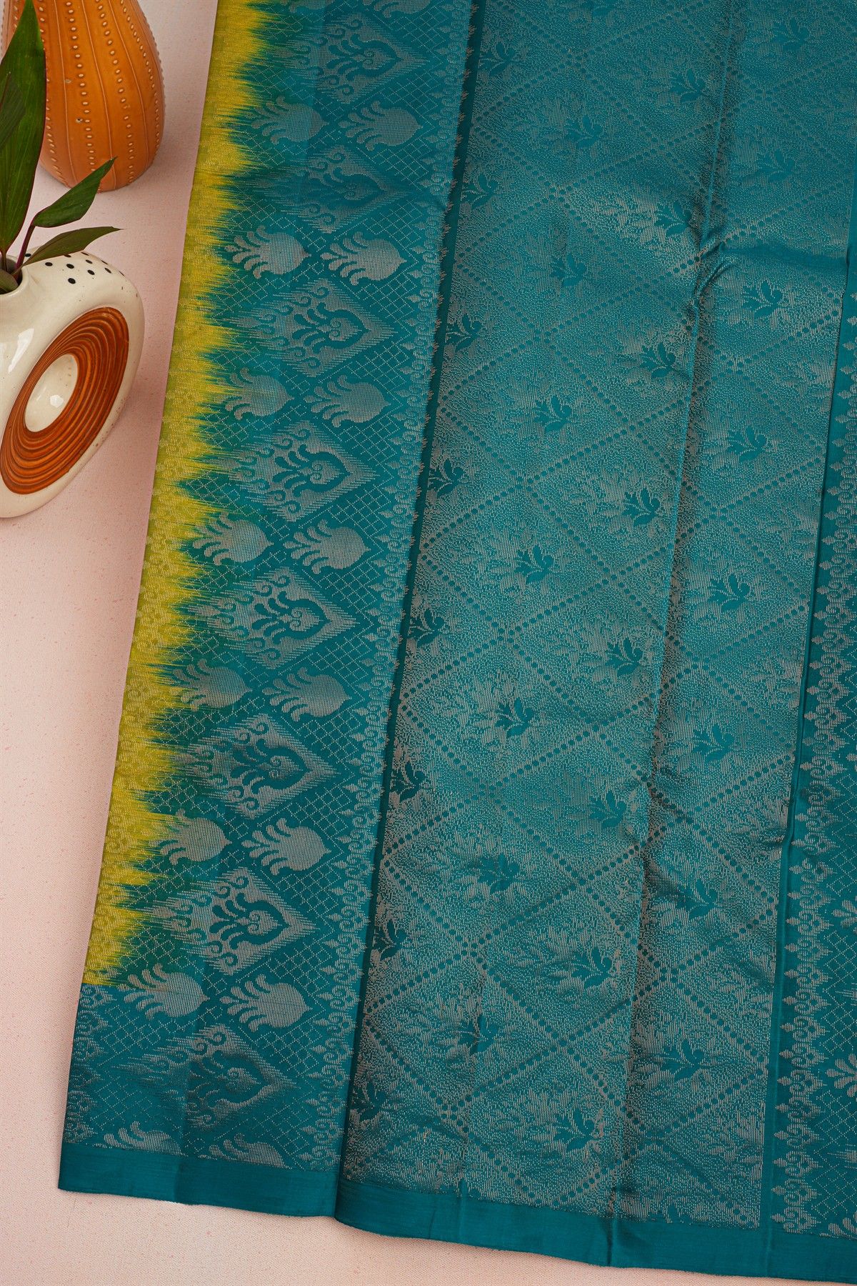 Coimbatore Soft Silk Mehendi Green Saree