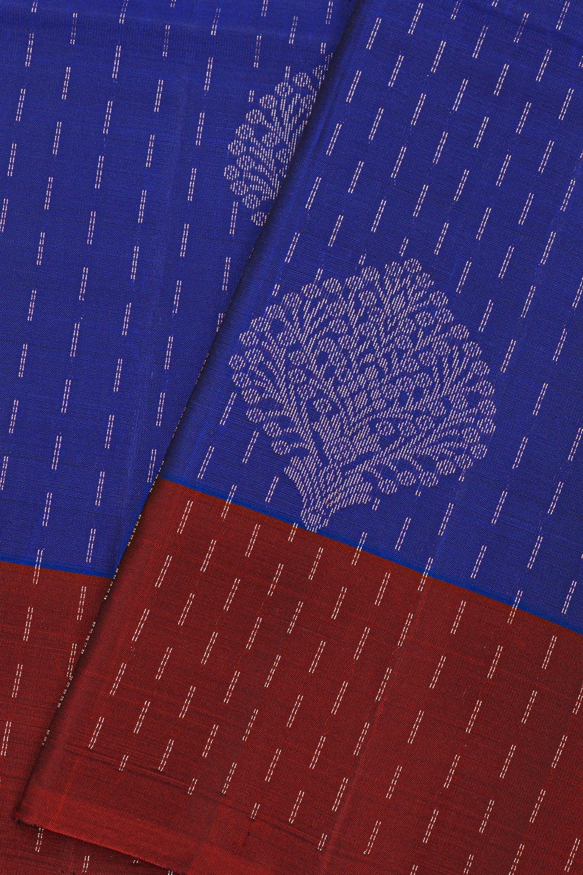 Coimbatore Soft Silk Royal Blue Saree
