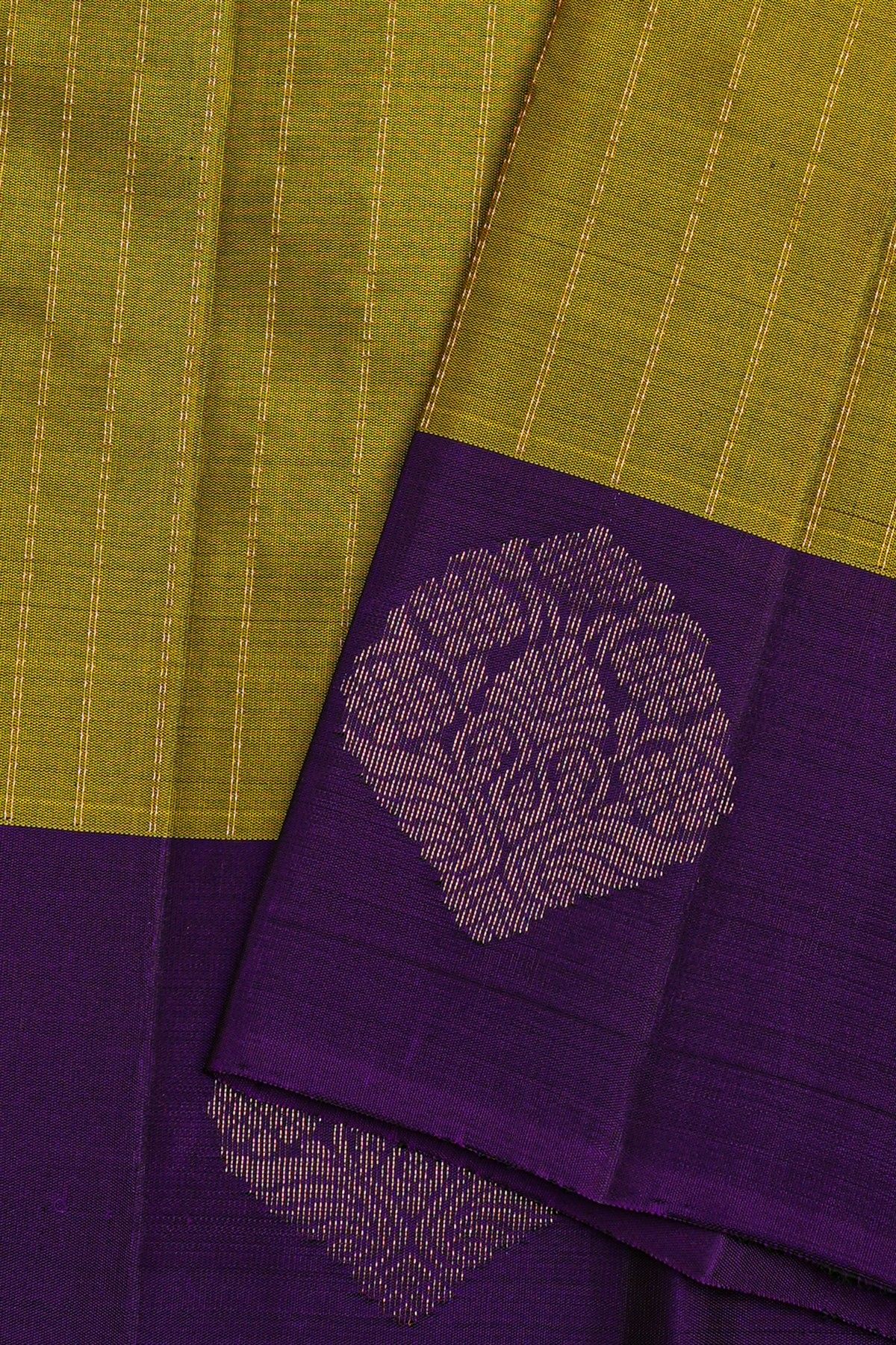 Coimbatore Soft Silk Mehendi Green Saree