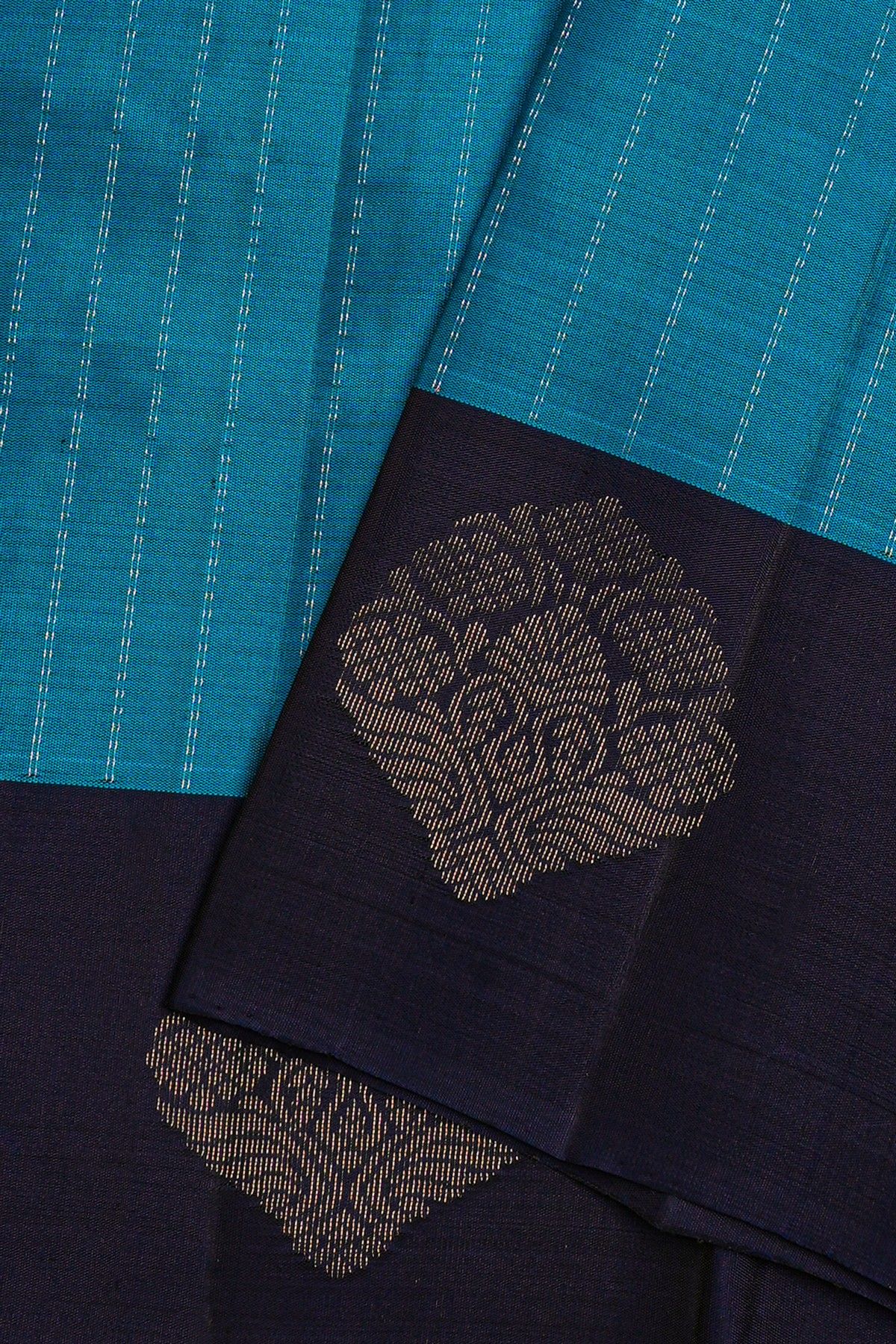 Coimbatore Soft Silk Blue Saree