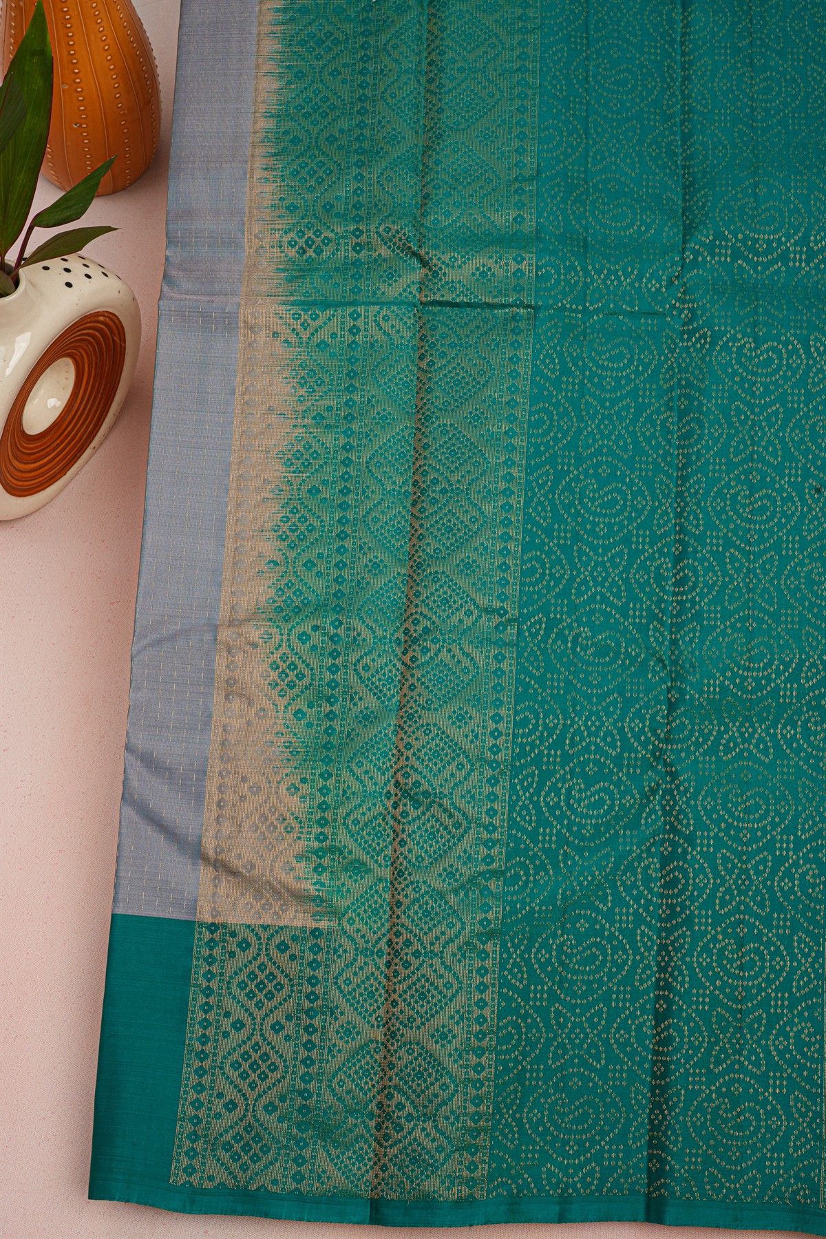 Coimbatore Soft Silk Grey Saree