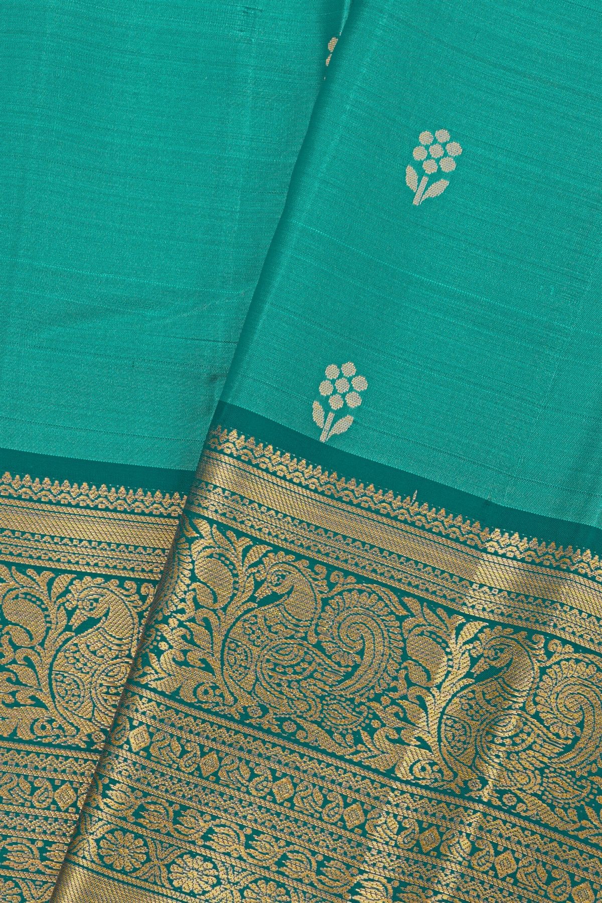 Coimbatore Soft Silk Sky Blue Saree
