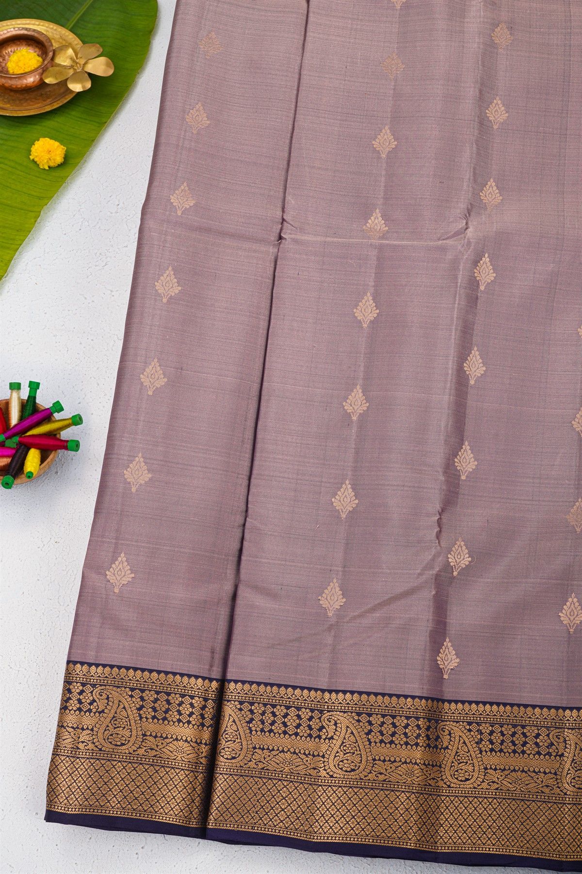 Coimbatore Soft Silk Lilac Saree