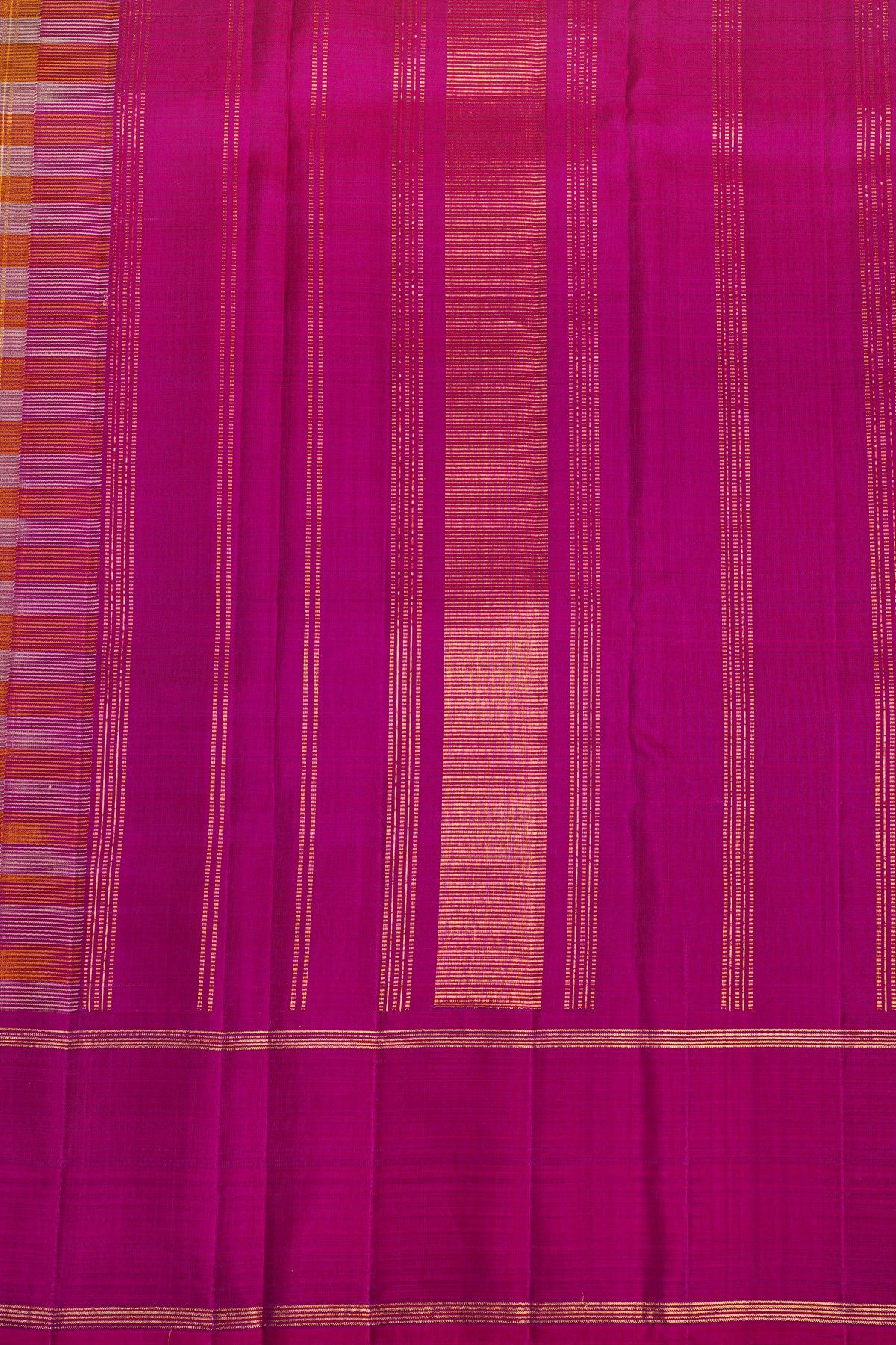 Kancheepuram Silk Multi-Colour Saree