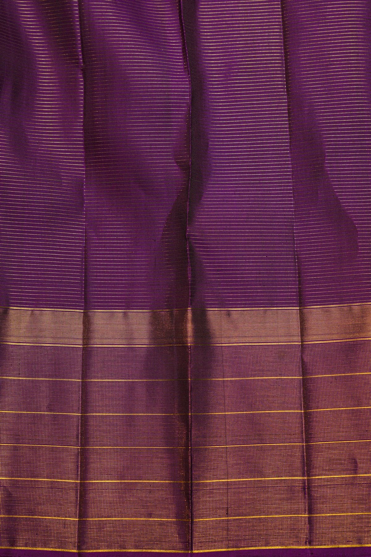 Kancheepuram Silk Purple Saree