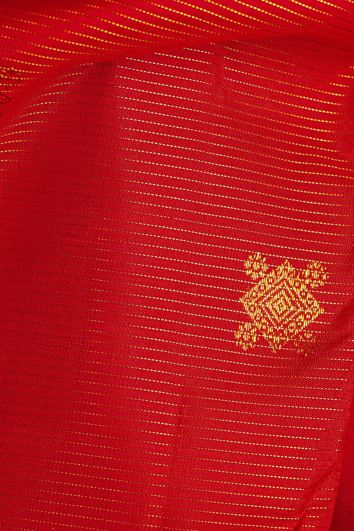 Kancheepuram Silk Red Saree